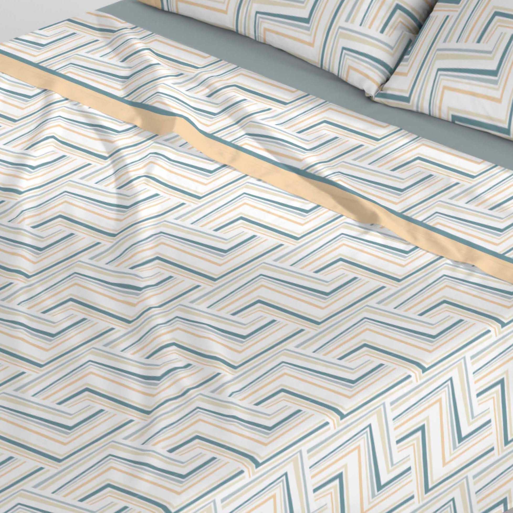 Juego de sábanas Escala 4 piezas para camas de 150 cm - 5