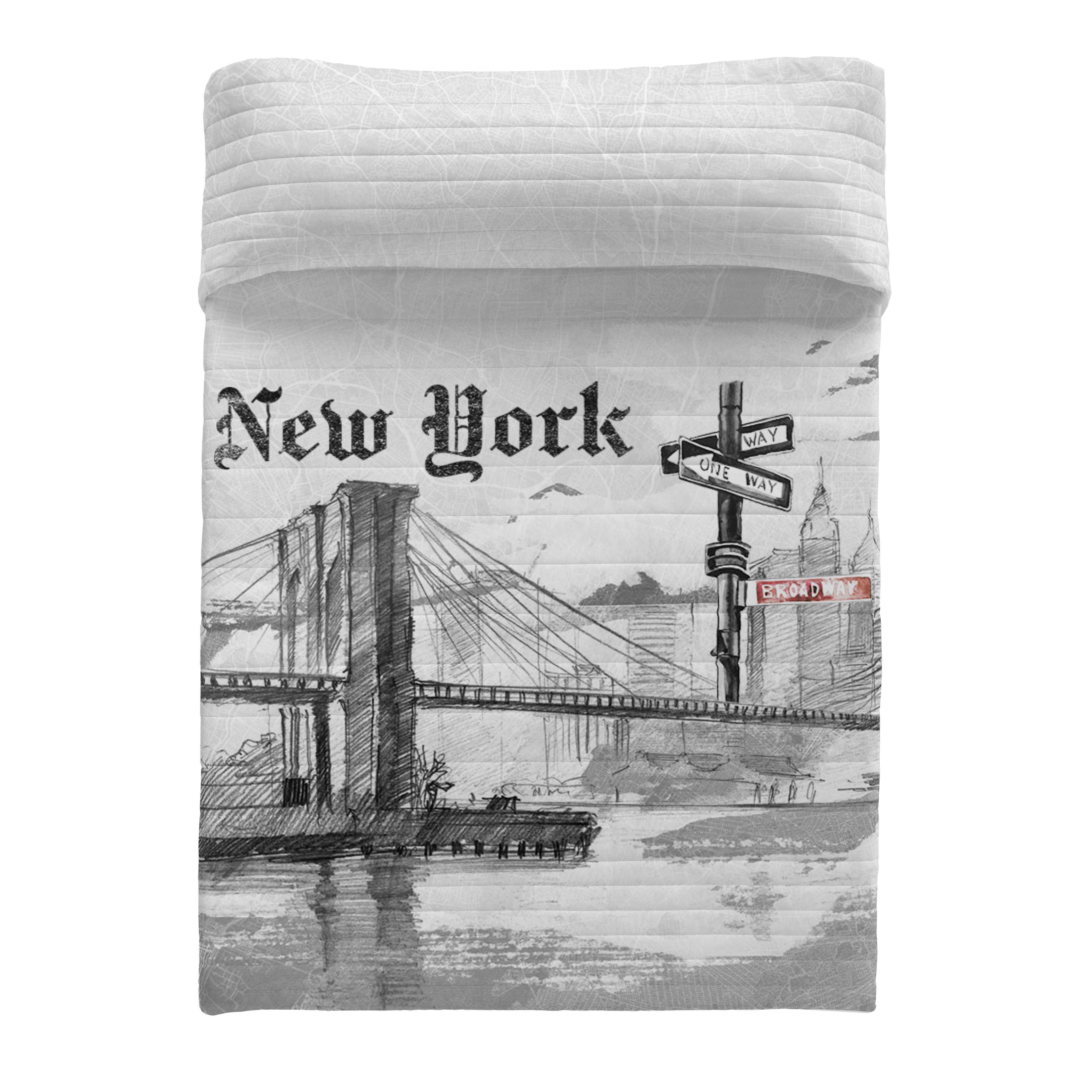 Colcha de cama Bouti Way 270x260 cm + fundas cojín para cama de 180 cm - 2