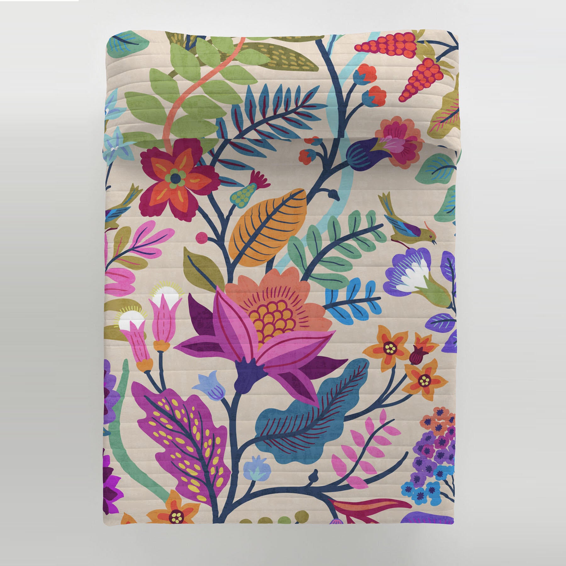 Colcha de cama MARENA algodón 100% para cama 150 cm - 2