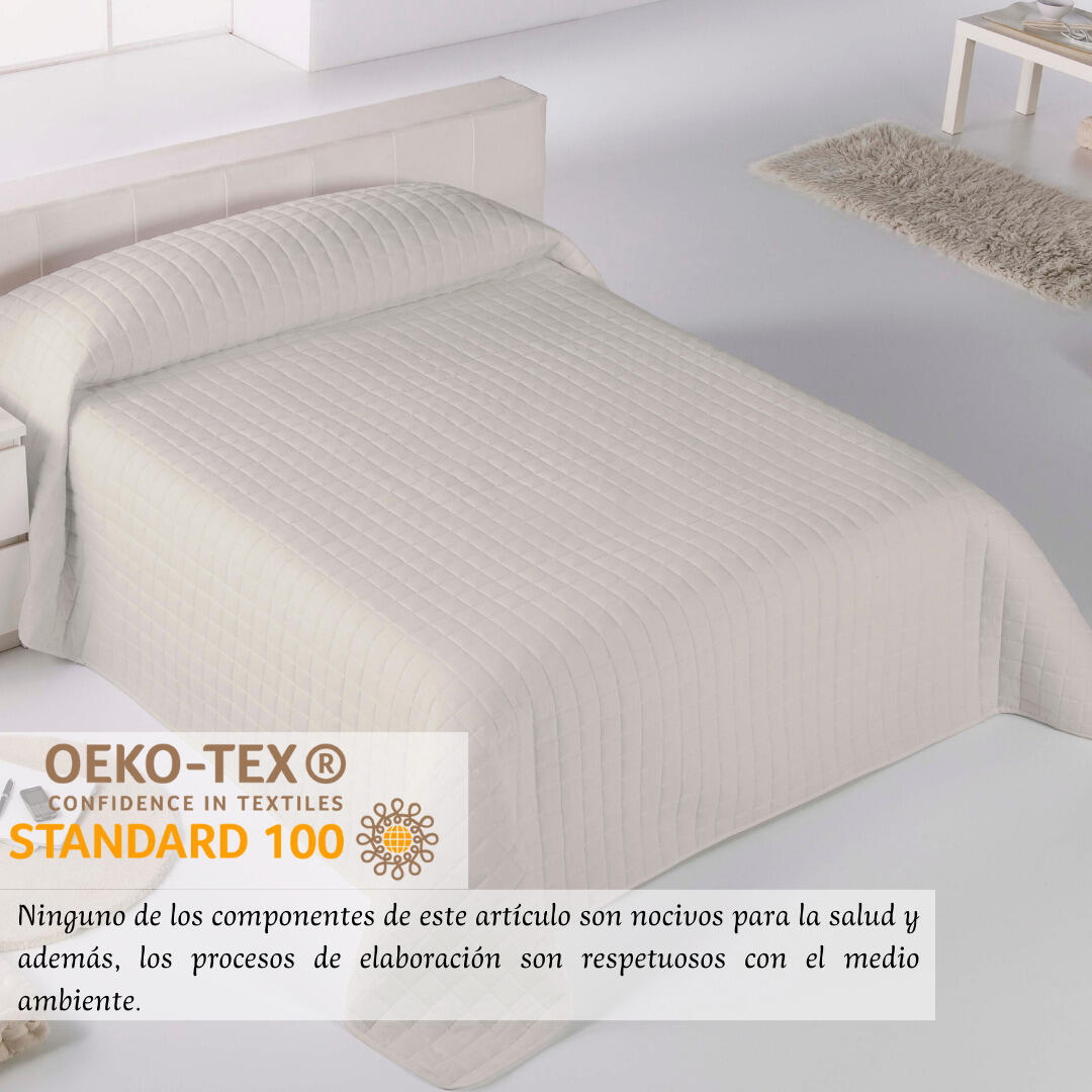 Colcha ROMBOS gris para cama 180 cm - 8