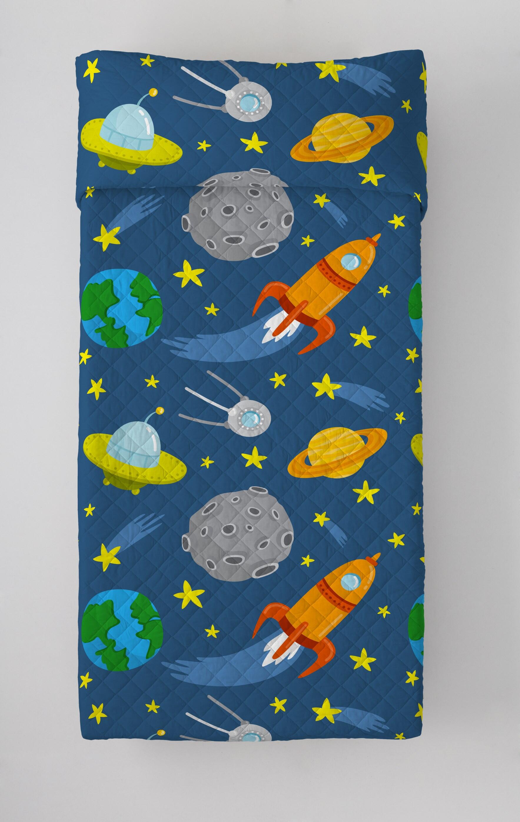 Colcha de cama infantil LLUC 100% algodón para cama 90 cm - 2
