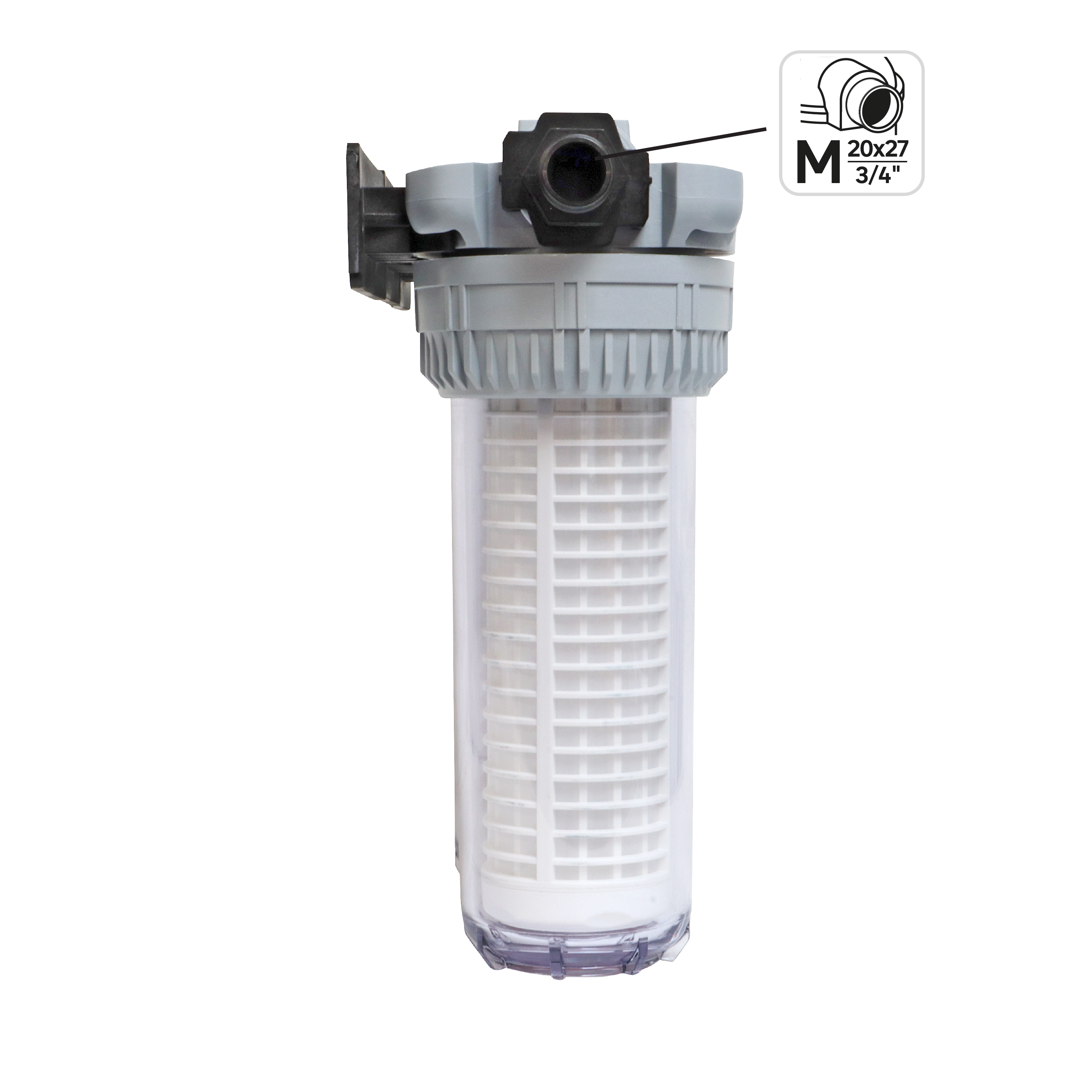 Station pour filtration d'eau de pluie, cartouches incluses 3 actions, EQUATION - 8