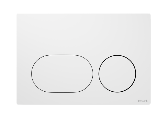 Przycisk spłukujący do stelaża biały Auro Cersanit