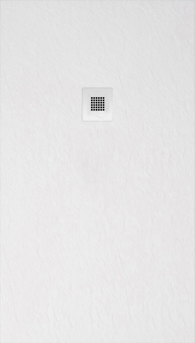 Base de duche 70x120xcm branco Resina