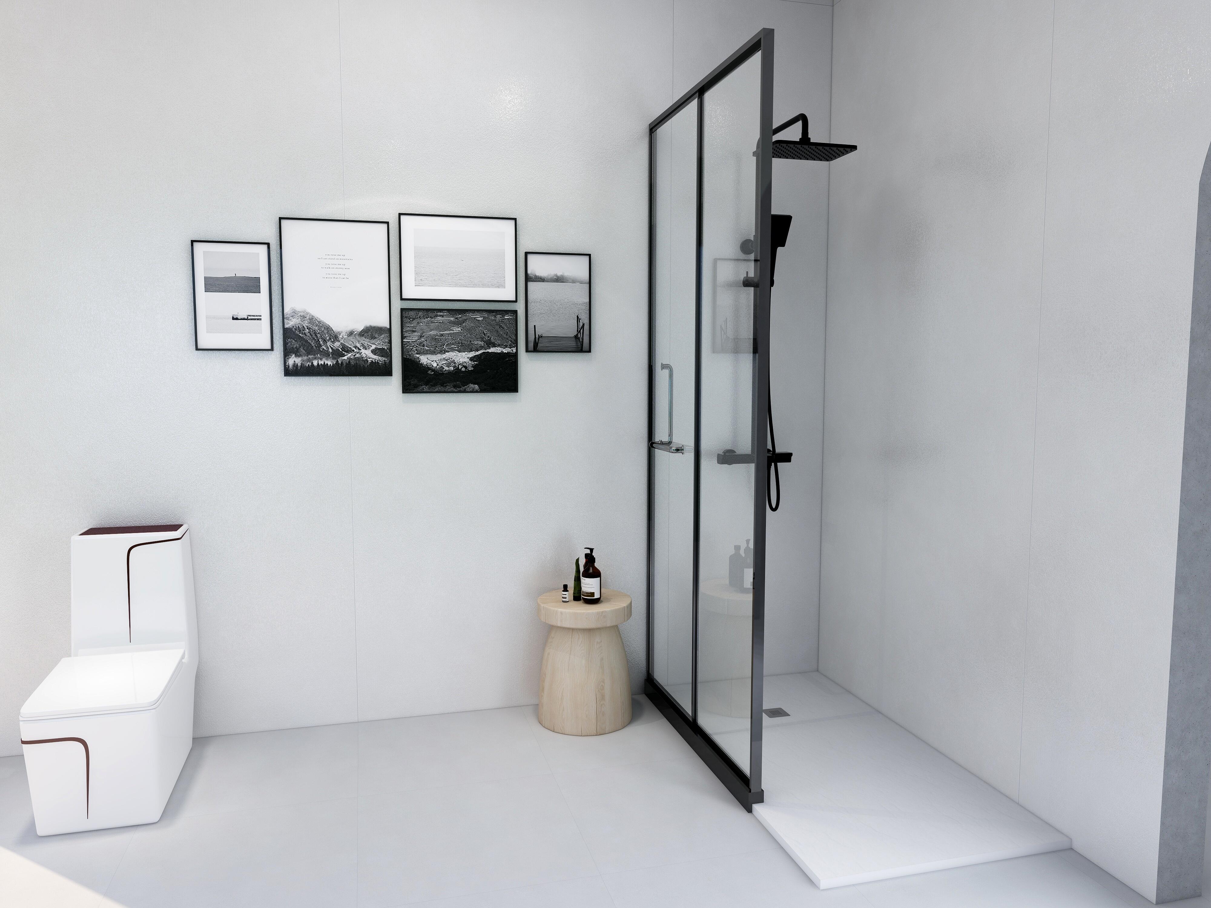 Base de duche 80x120xcm branco Resinbath Dylan - 3