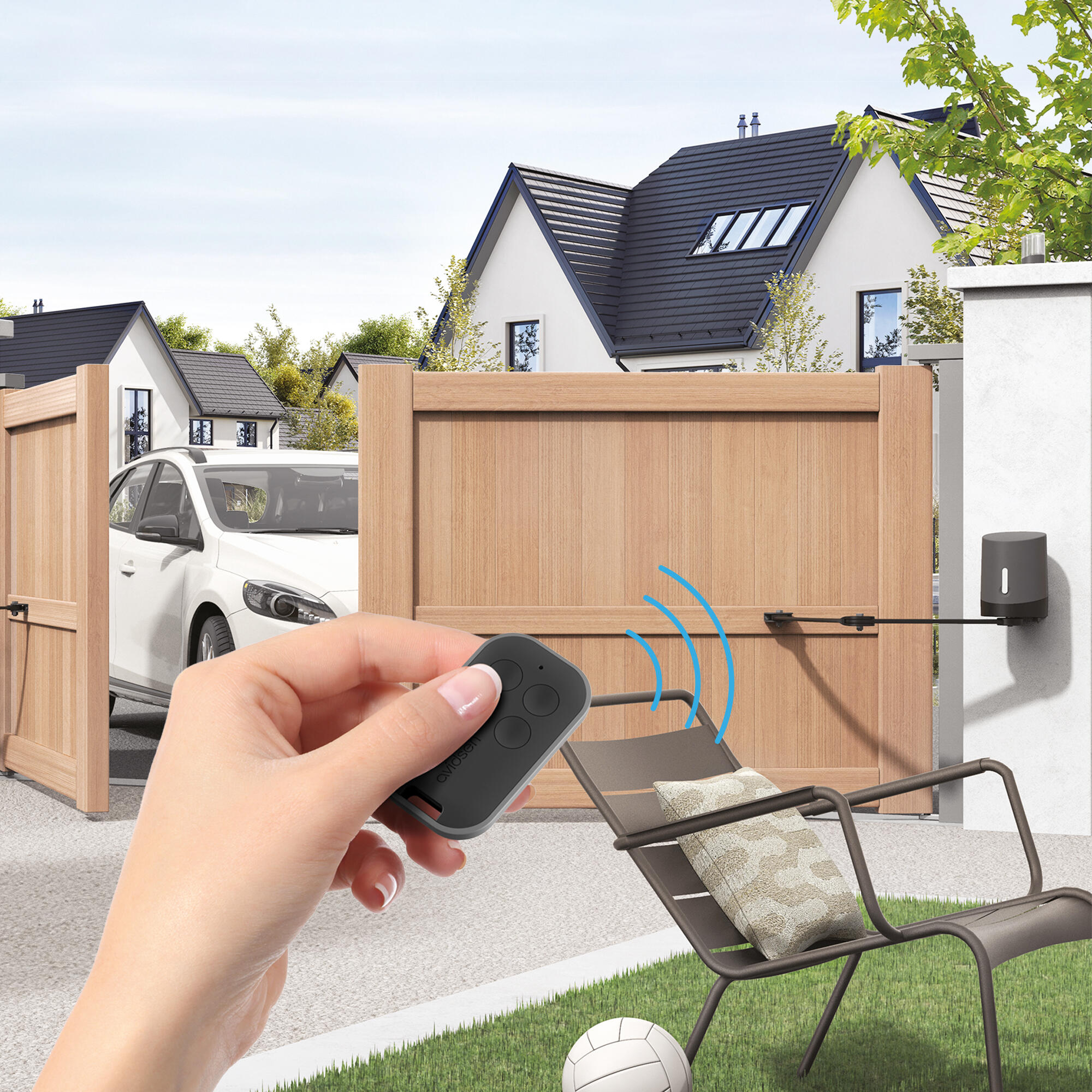 Télécommande pour motorisation de portail - AVIDSEN - 2