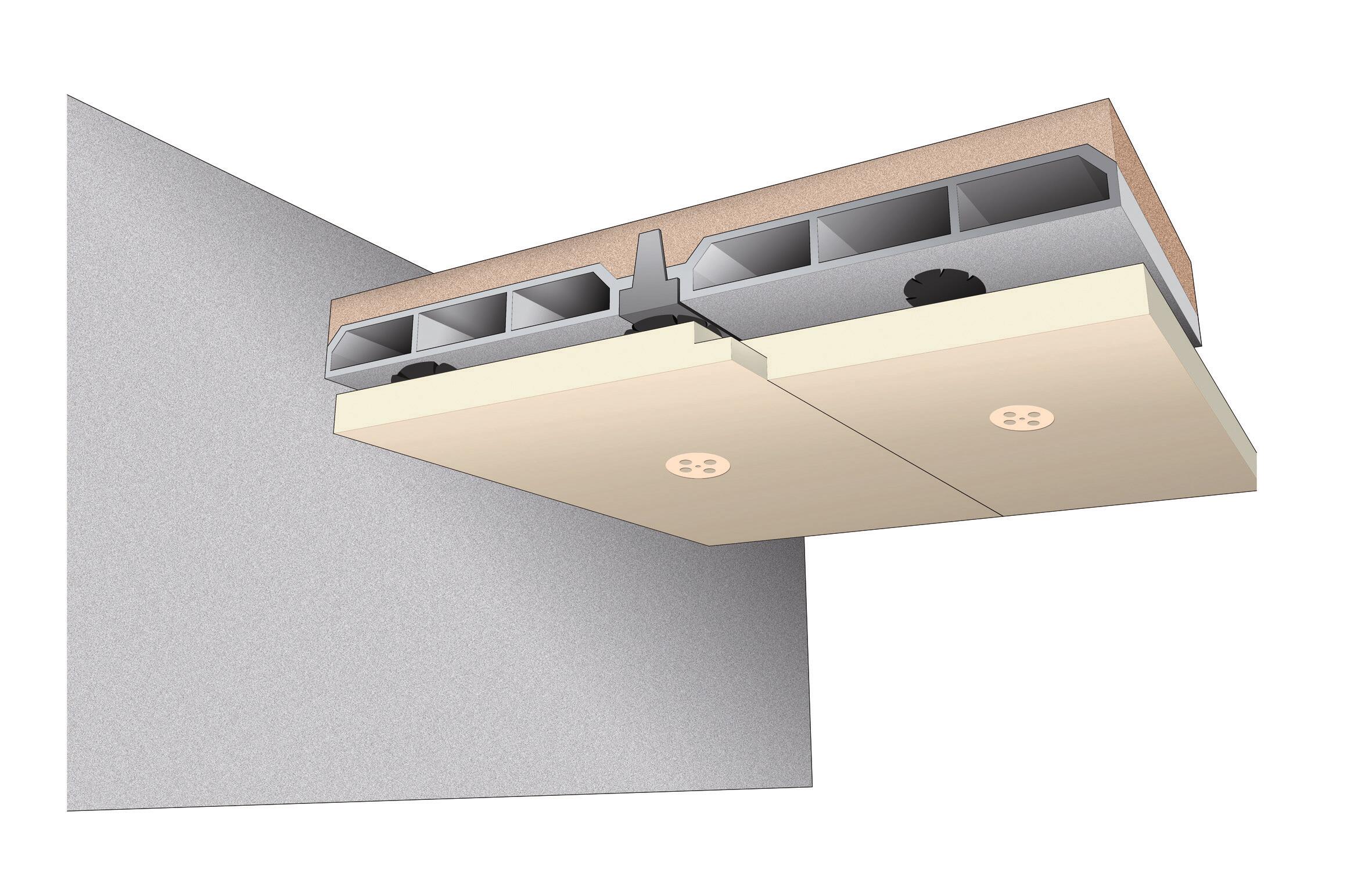 isolant en polystyrène extrudé mur / plafond Xps n w e l.0.6 m x L.1.25 m x Ep.8 - 6