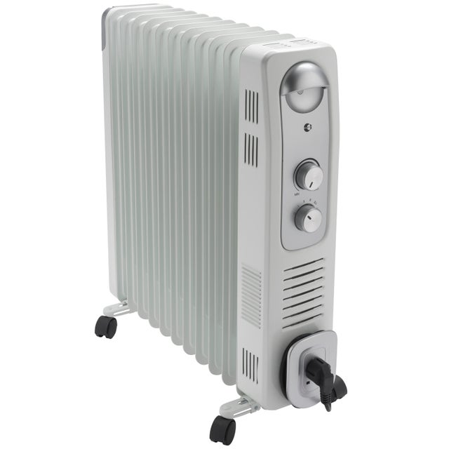 Radiateur bain d'huile électrique OLEA 2 2900W + fonction turbo EQUATION blanc