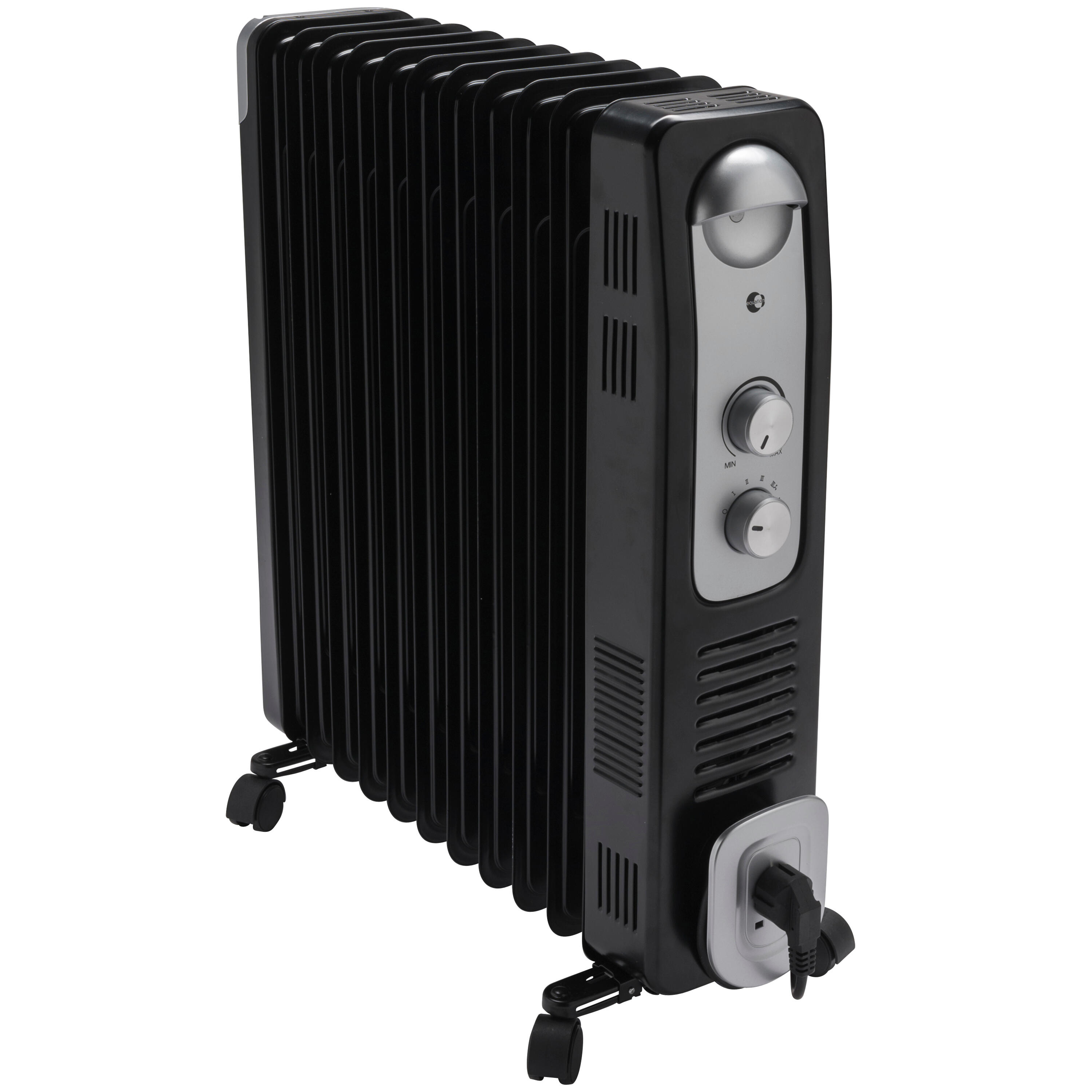 Aquecedor de óleo Equation  com tampa traseira 2900W Turbo preto - 6