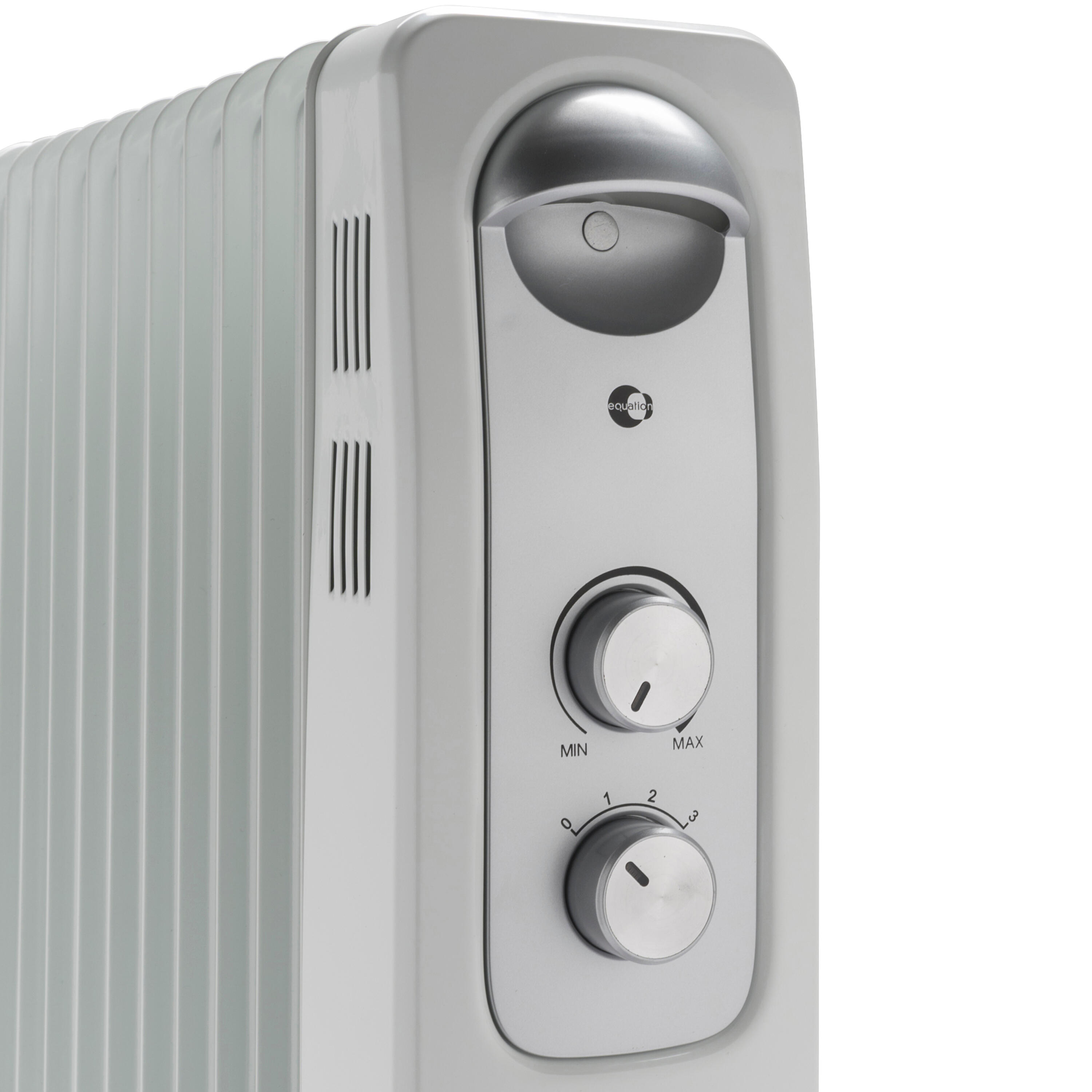 Radiateur bain d'huile électrique OLEA 2 2500W EQUATION blanc - 2