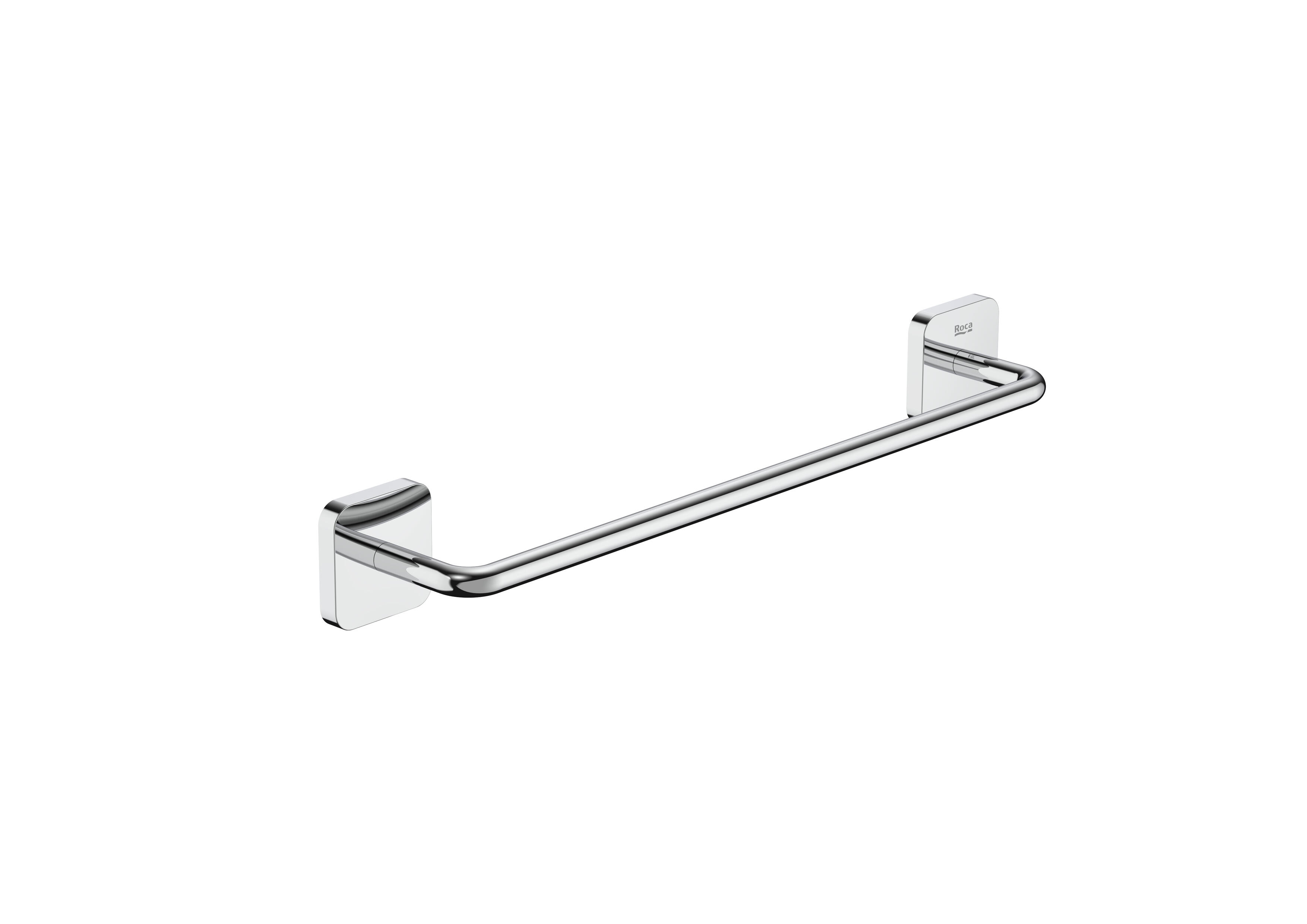 Toallero atornillar adagio-n plata cromado brillante 40.2x5.2 cm