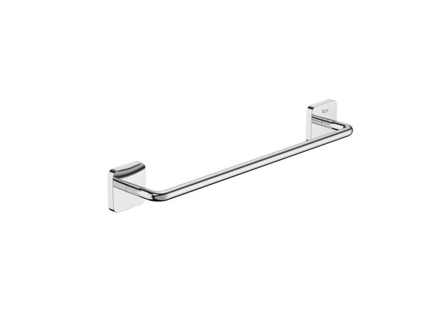 Toallero de barra cromo brillante para atornillar  Adagio-N  40.2x5.2x6.4 cm