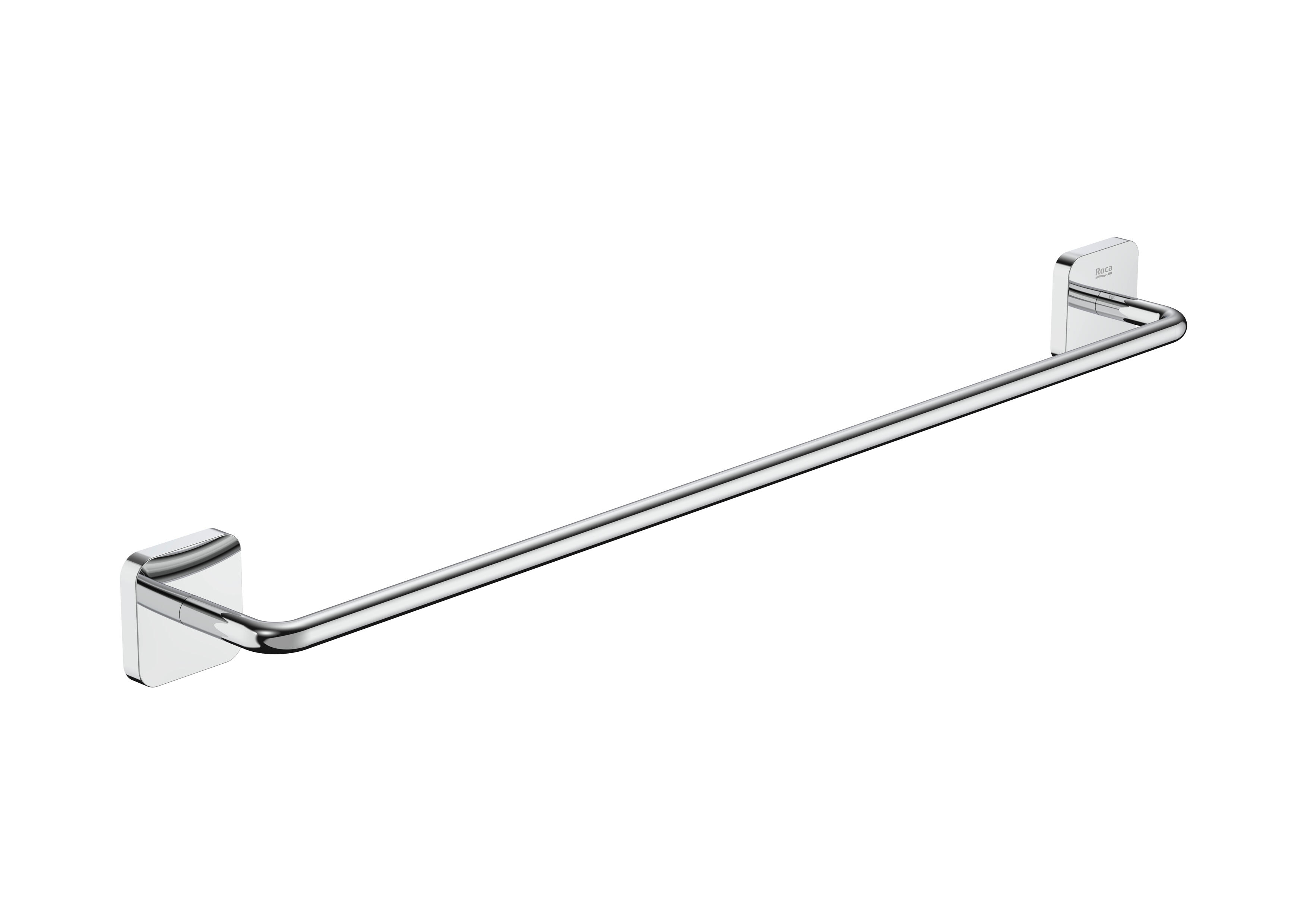 Toallero atornillar adagio-n plata cromado brillante 60.2x5.2 cm