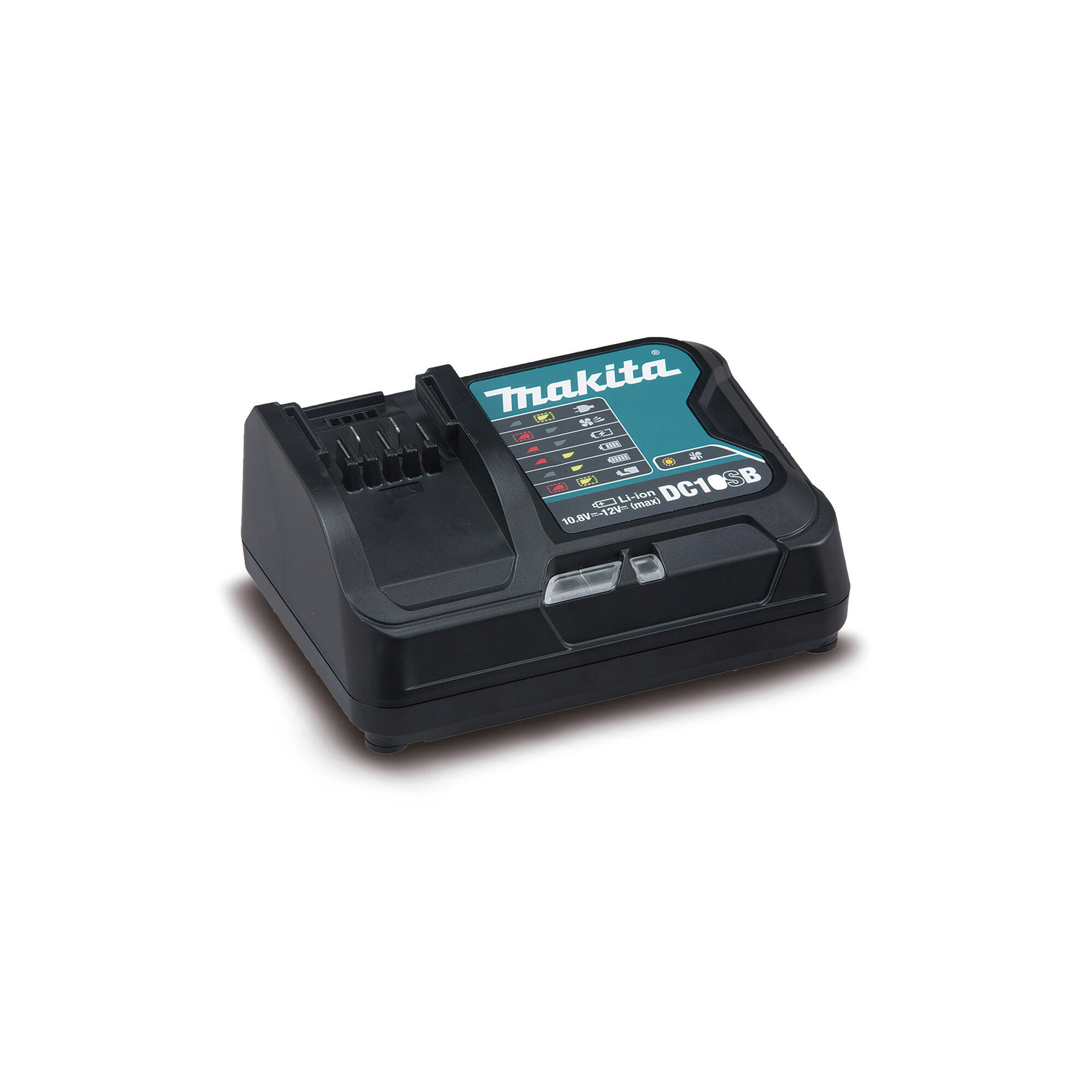 Cargador rápido makita de 12 v de tensión