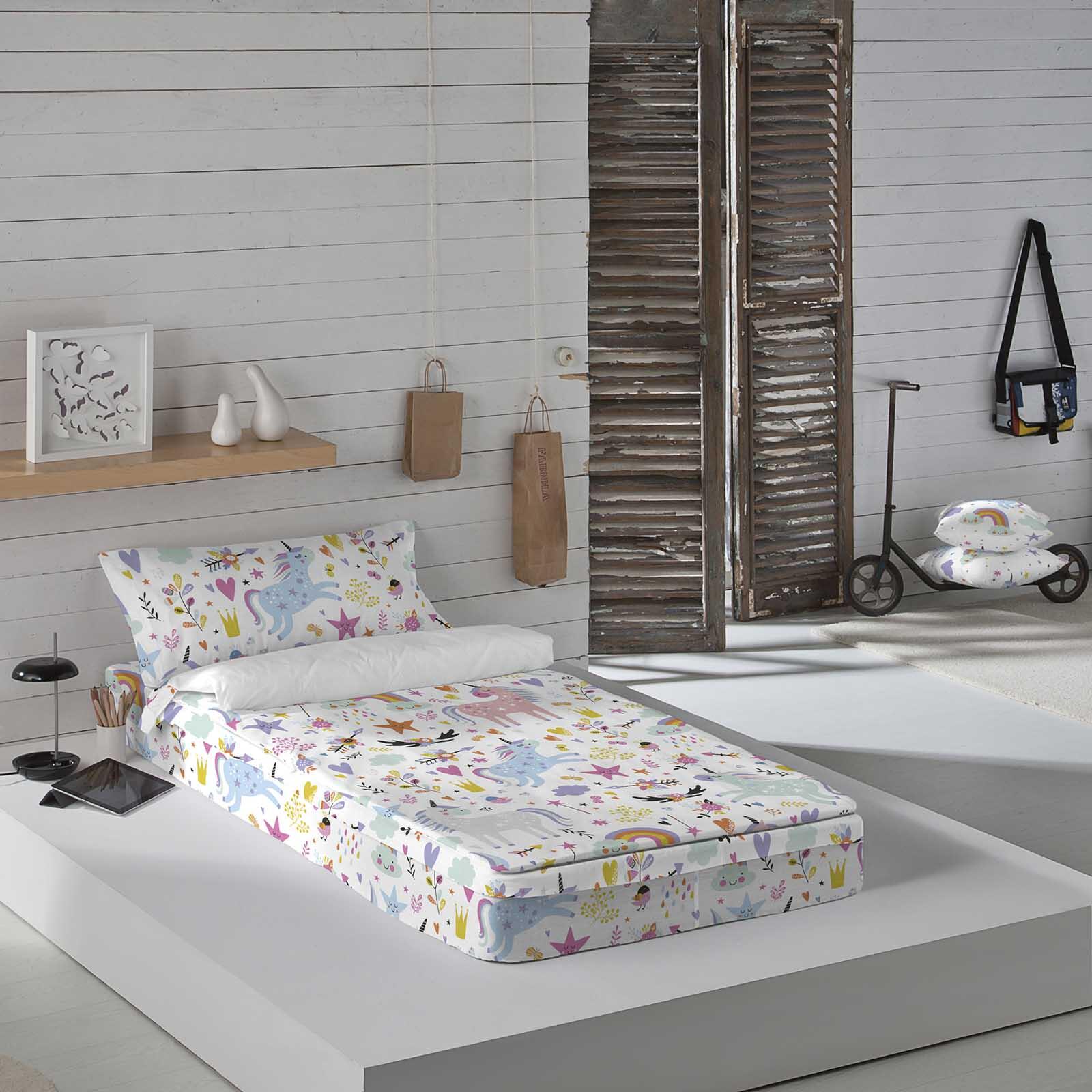 Saco nórdico con relleno infantil Sparkly para cama de 105 cm