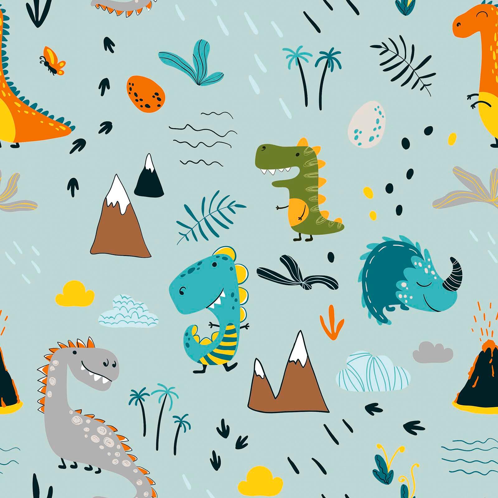 Saco nórdico con relleno infantil Saurus para cama de 90 cm - 4