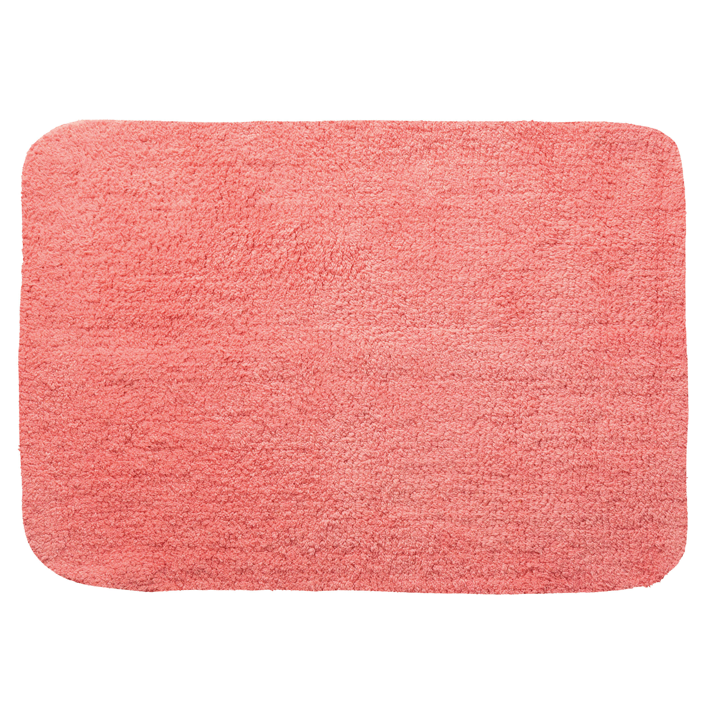 Alfombra de baño rectangular campus 50x70 cm rosa