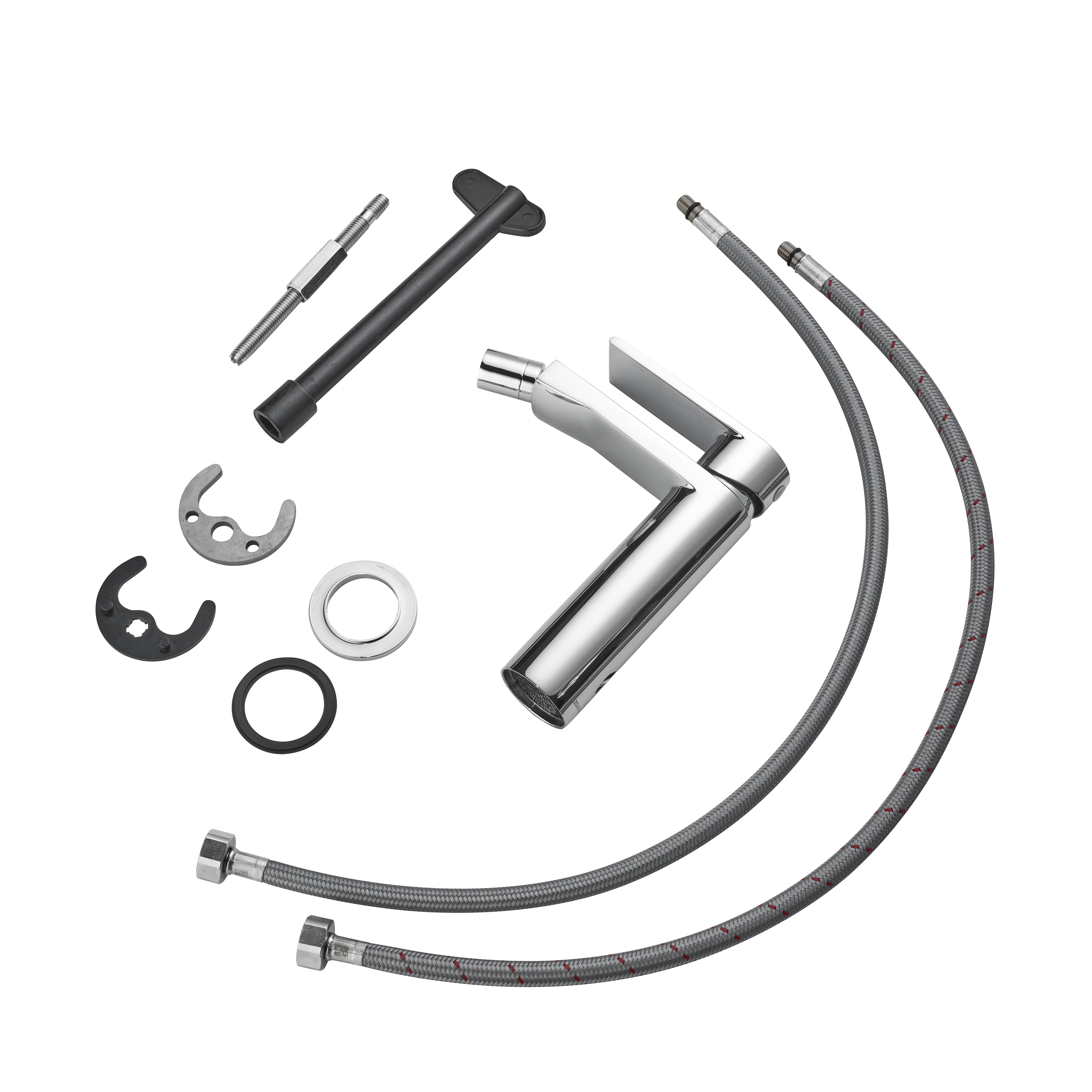 Grifo monomando de bidé SENSEA Cinta cromo brillo. Latón - 3