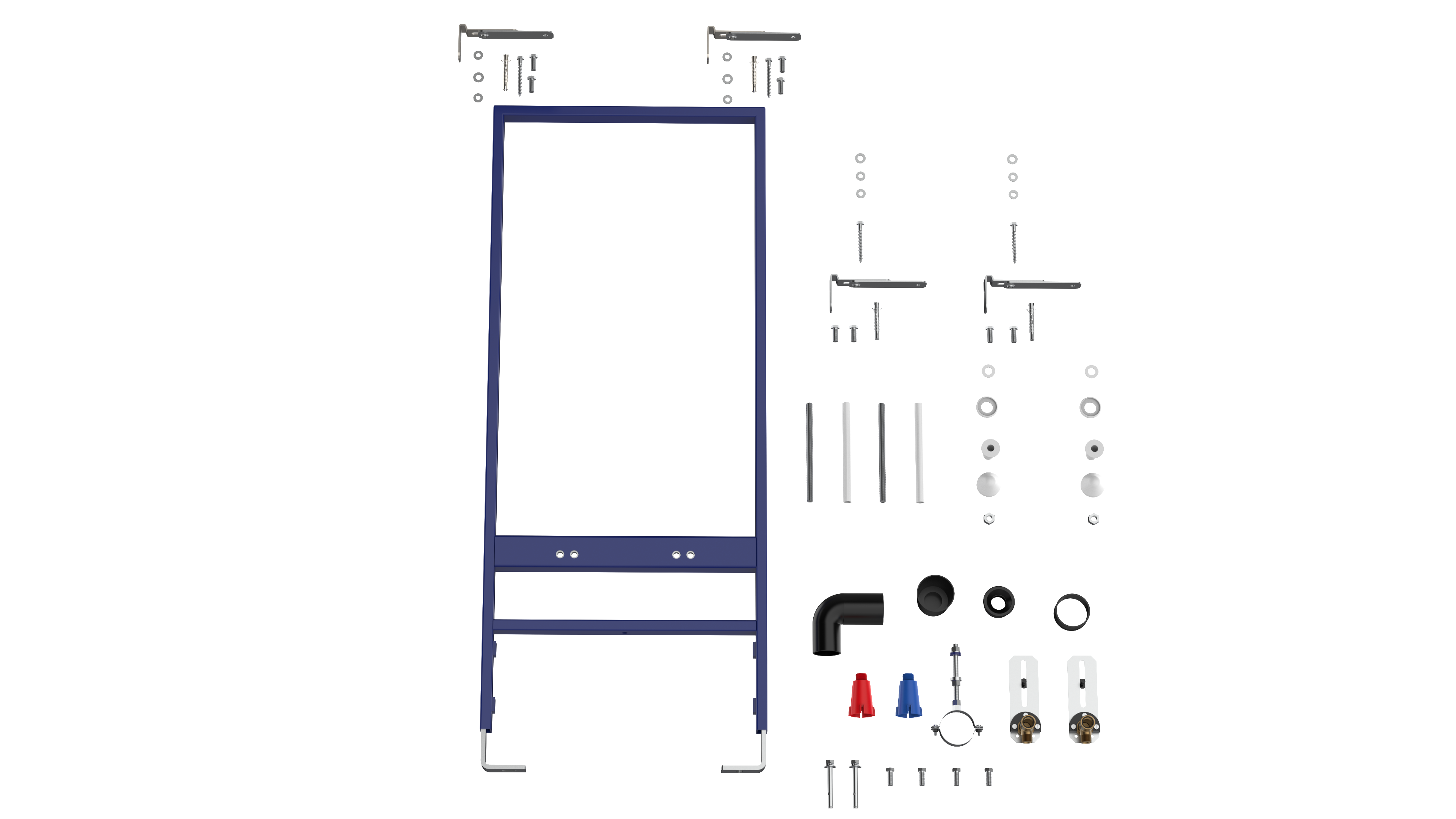 Stelaż podtynkowy do bidetu Sensea - 4