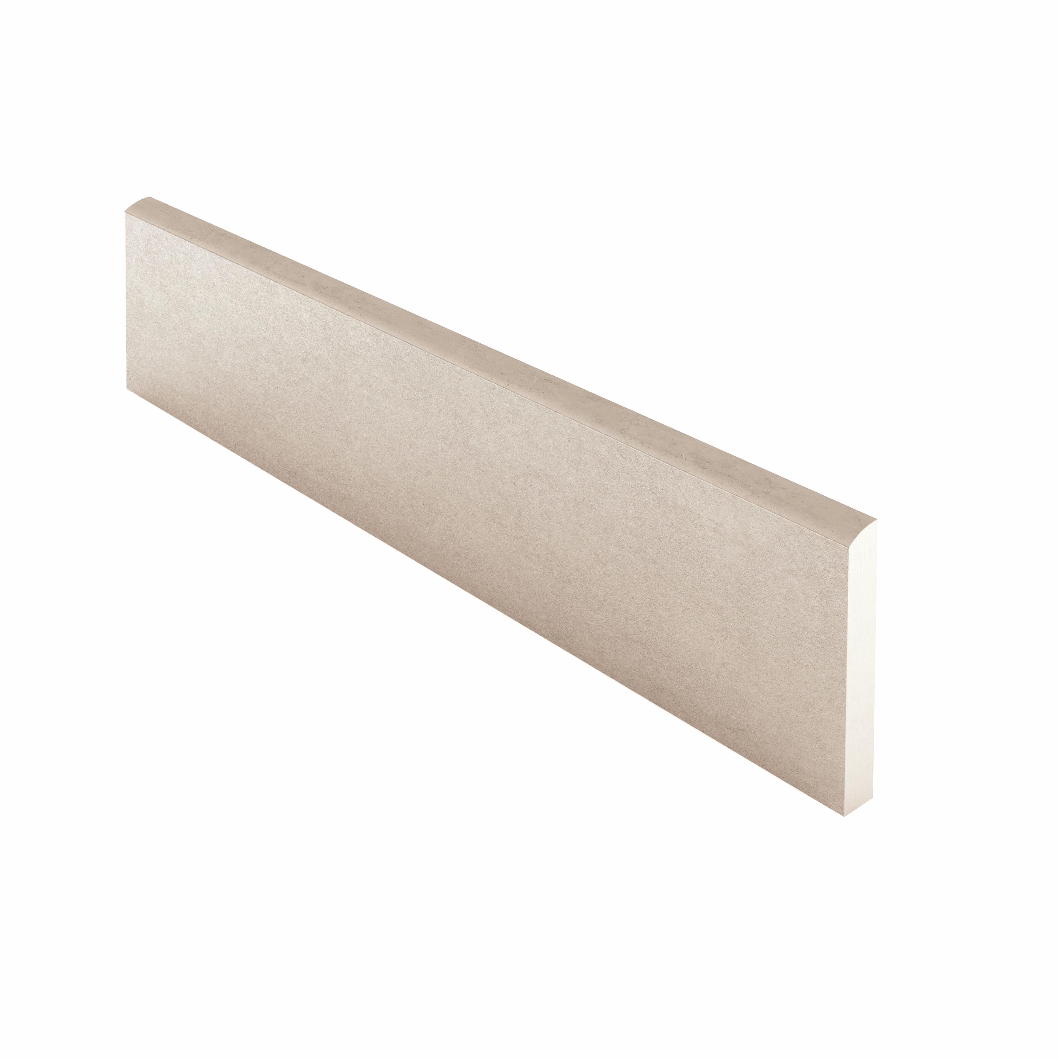 Rodapié porcelánico domus 60x8 cm cemento blanco grespania