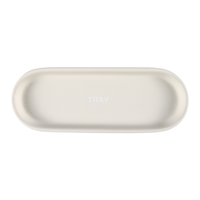 Bambu Bagno Set Di 2 Piccoli Vassoi Da Bambù, Vassoio Da Toeletta Per Vassoio Bambu