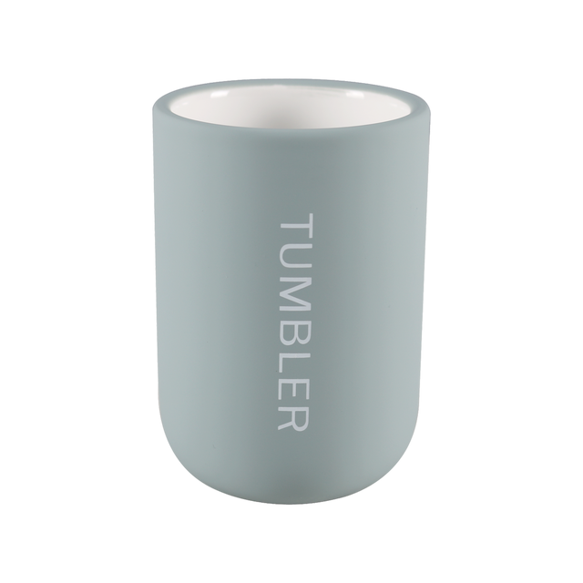 Spirella Gobelet Polyrésine AGDA Blanc