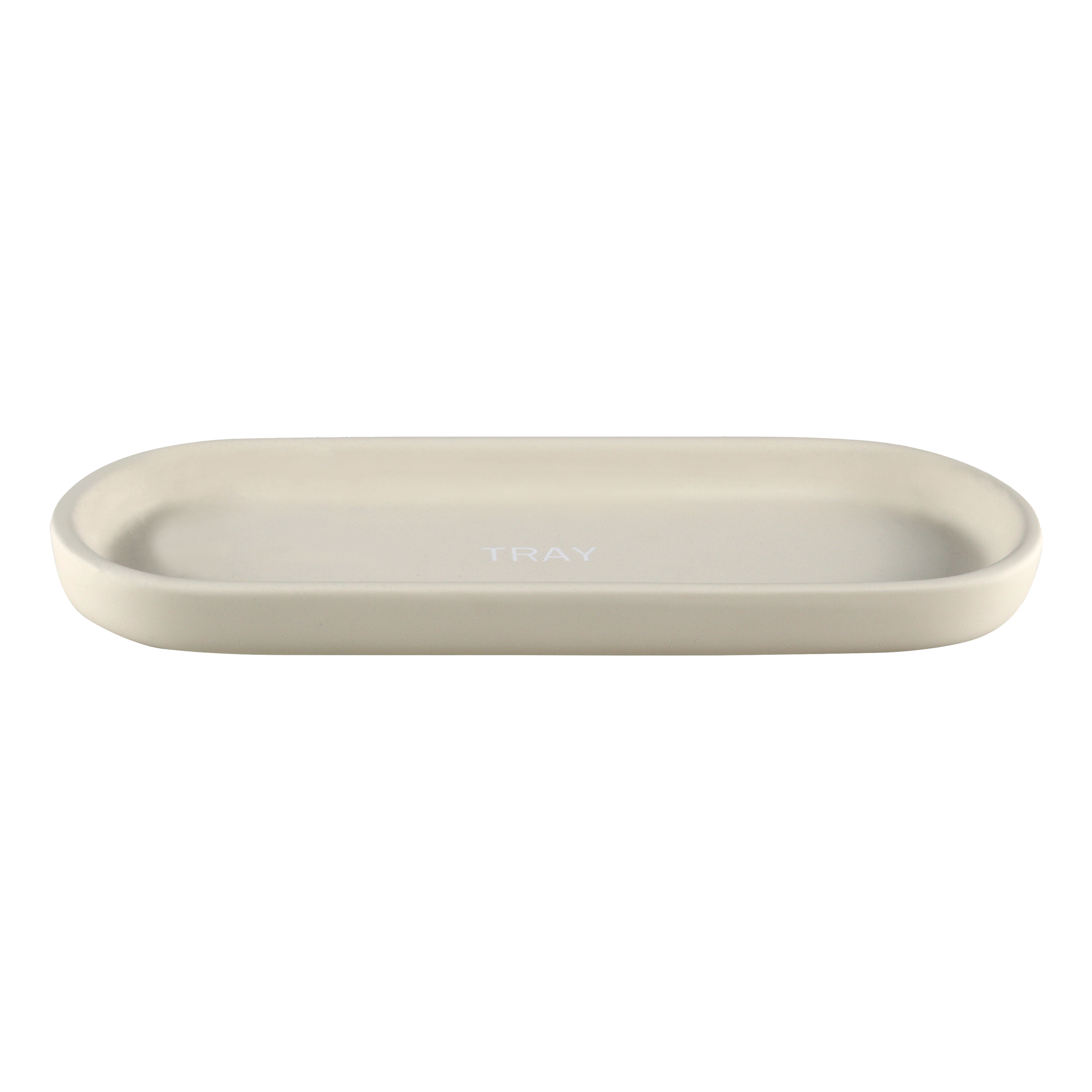 Plateau multifonction pour salle de bain beige Soft SENSEA - 5