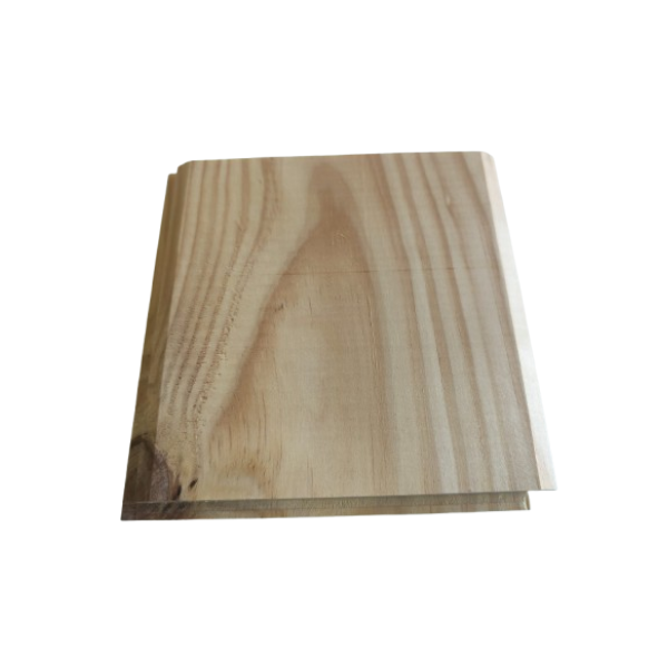 Tarima maciza pino 1.73 m²/caja 247.5x14x2,2 cm (5 lamas)