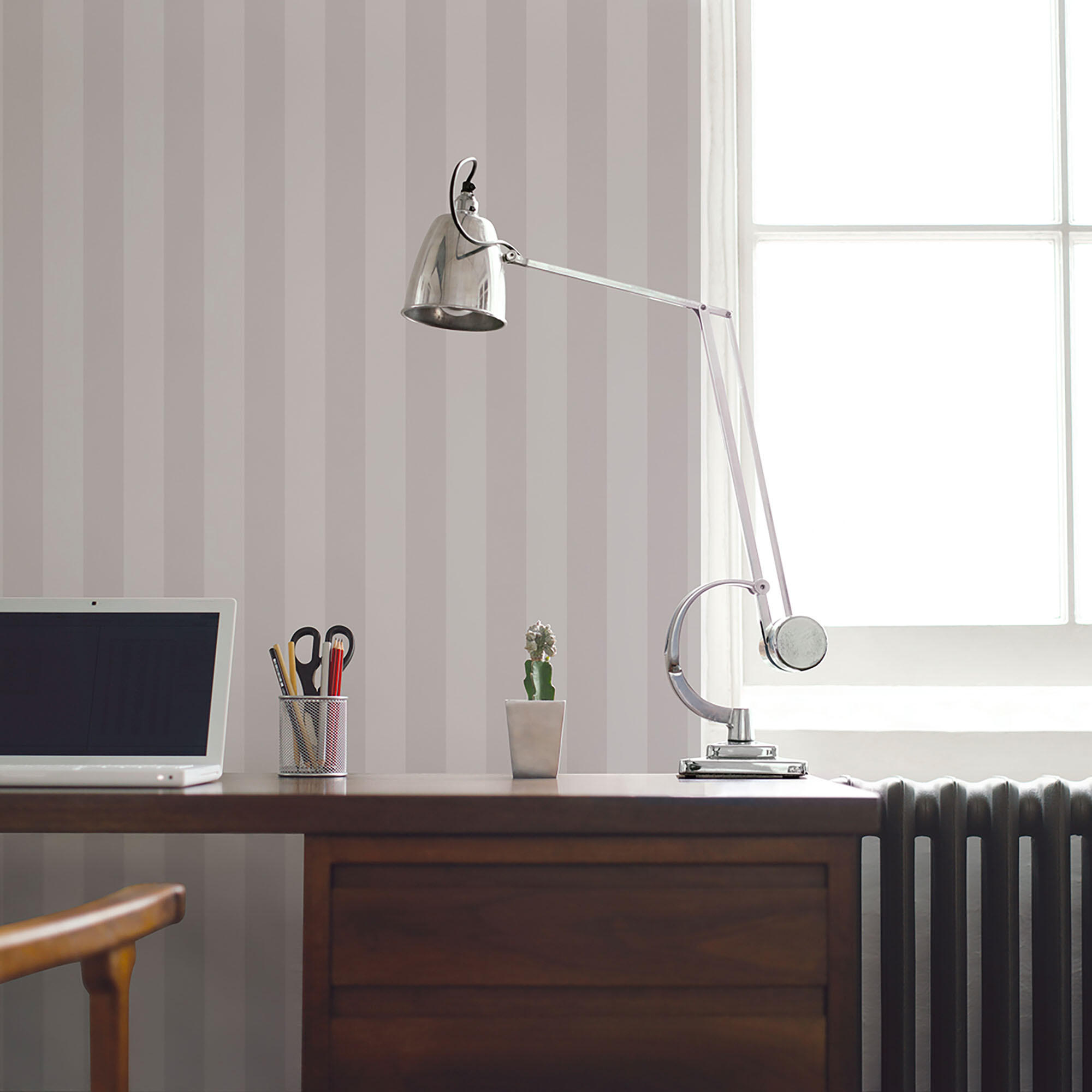 Papel pintado vinilo geométrico smart 2044 gris