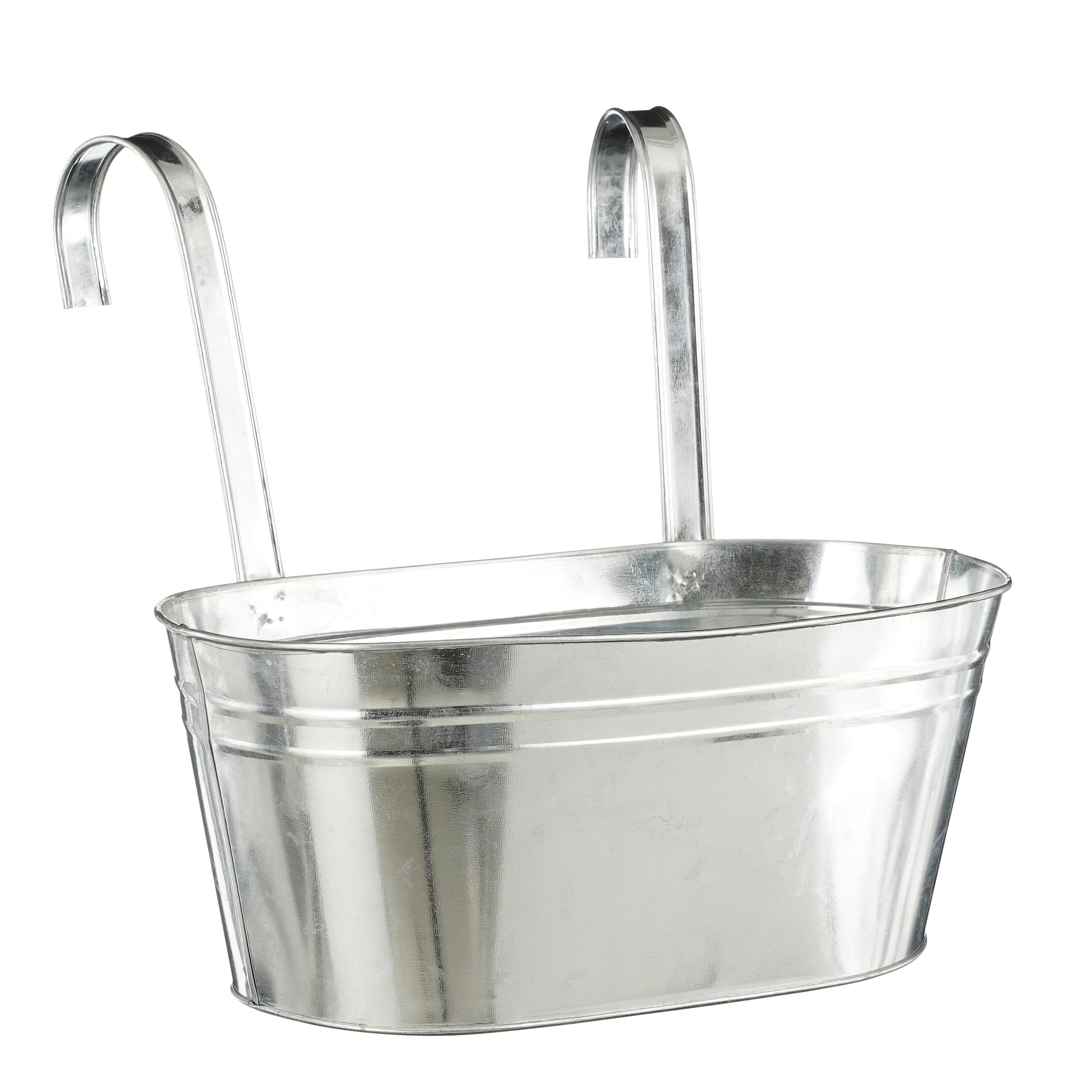 Jardinera colgante joey metal 30x17x14cm