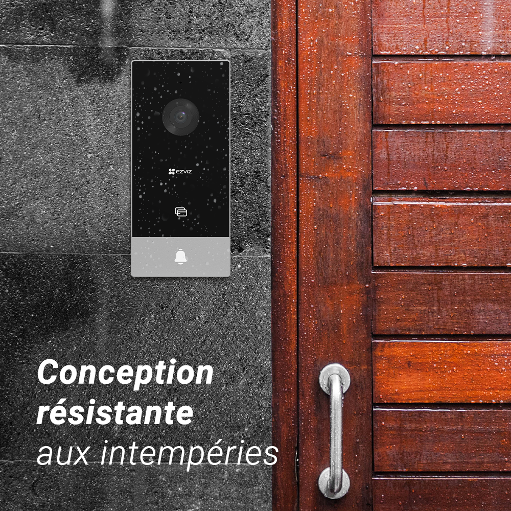 Visiophone filaire connecté Hp5 1080p, EZVIZ - 5