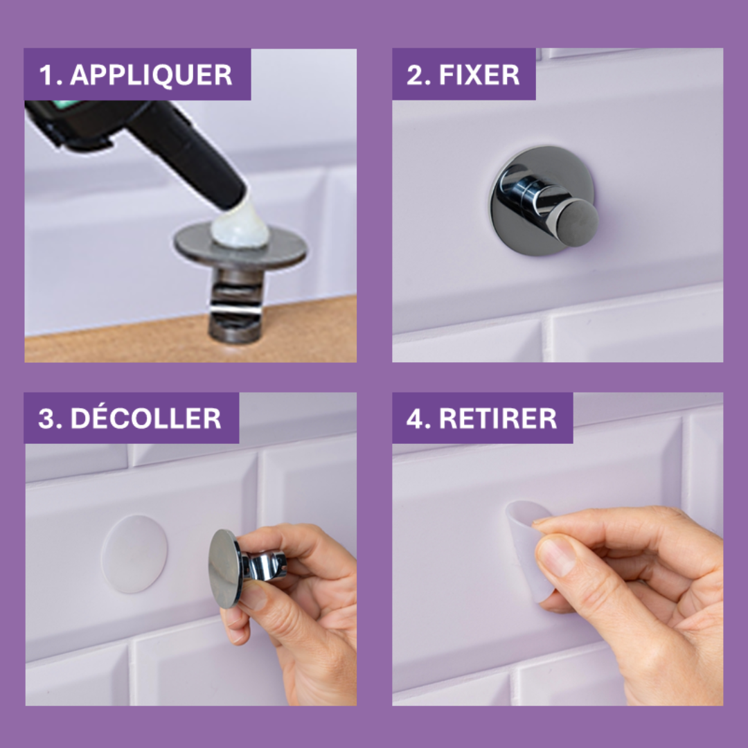 Colle pattex ni clou ni vis fix & defix  - 2