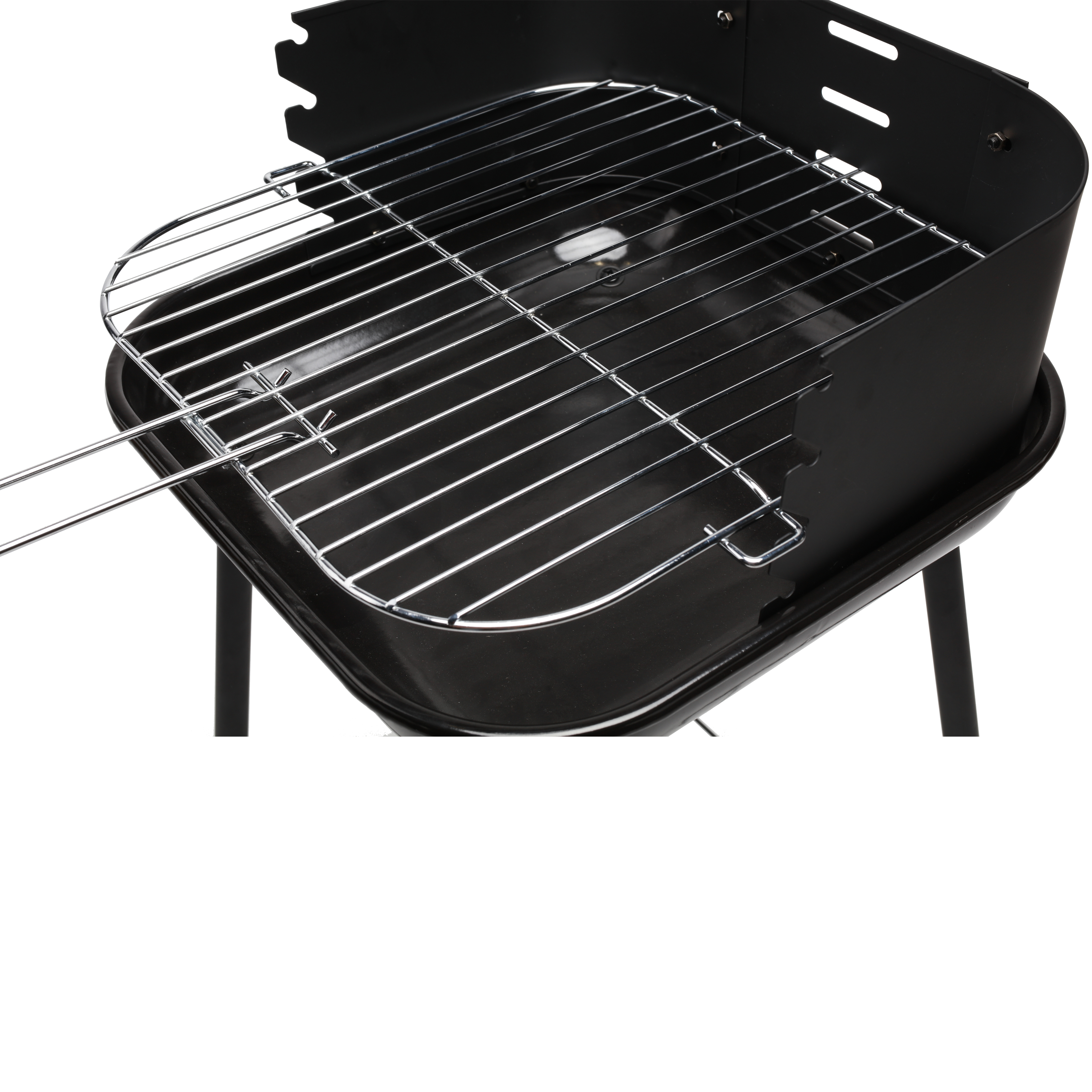 Barbecue charbon de bois Bbq 1px fix owc noir - 8