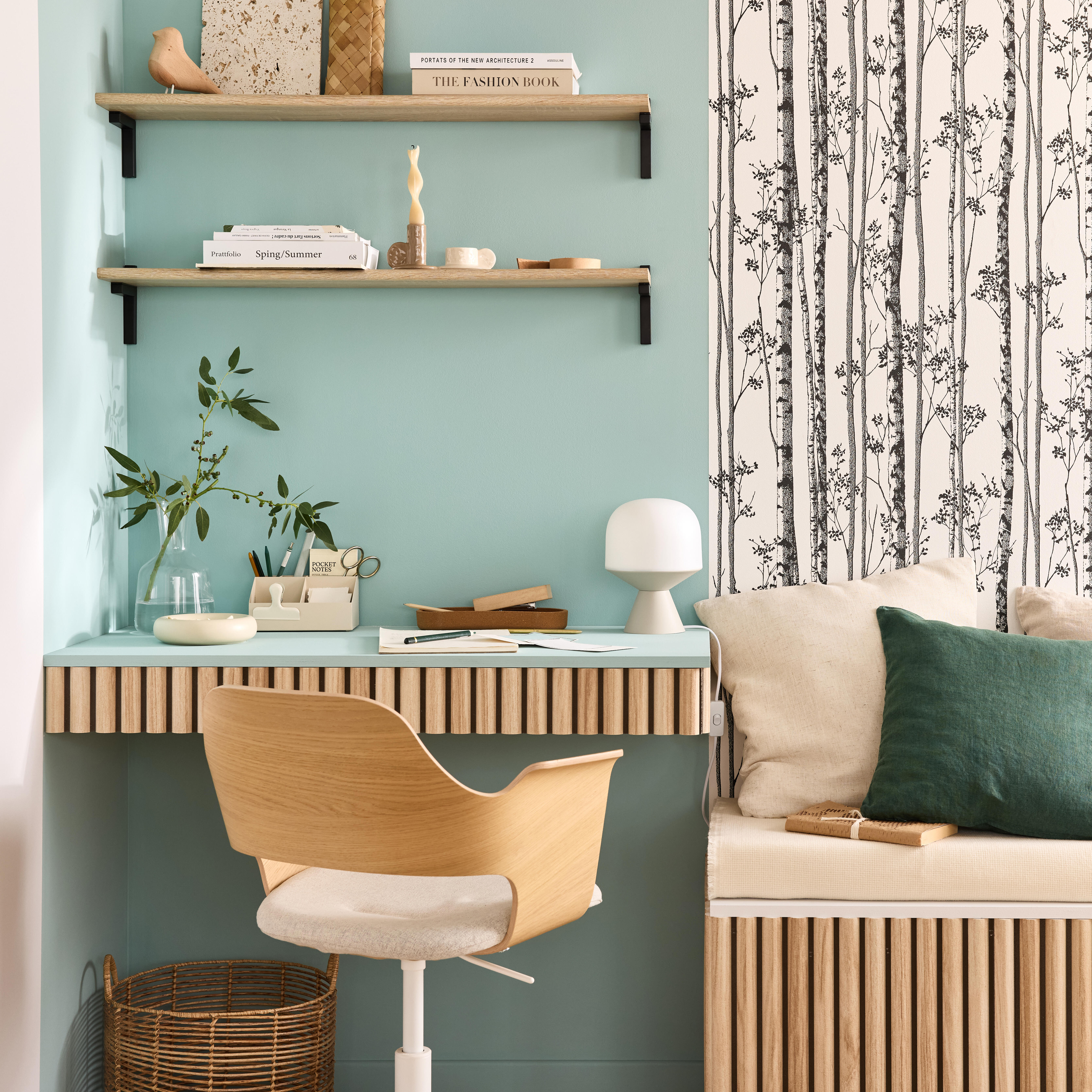 Etagère murale Joker chêne sonoma brut, L.90 x P.18 cm, Ep.18 mm - 3