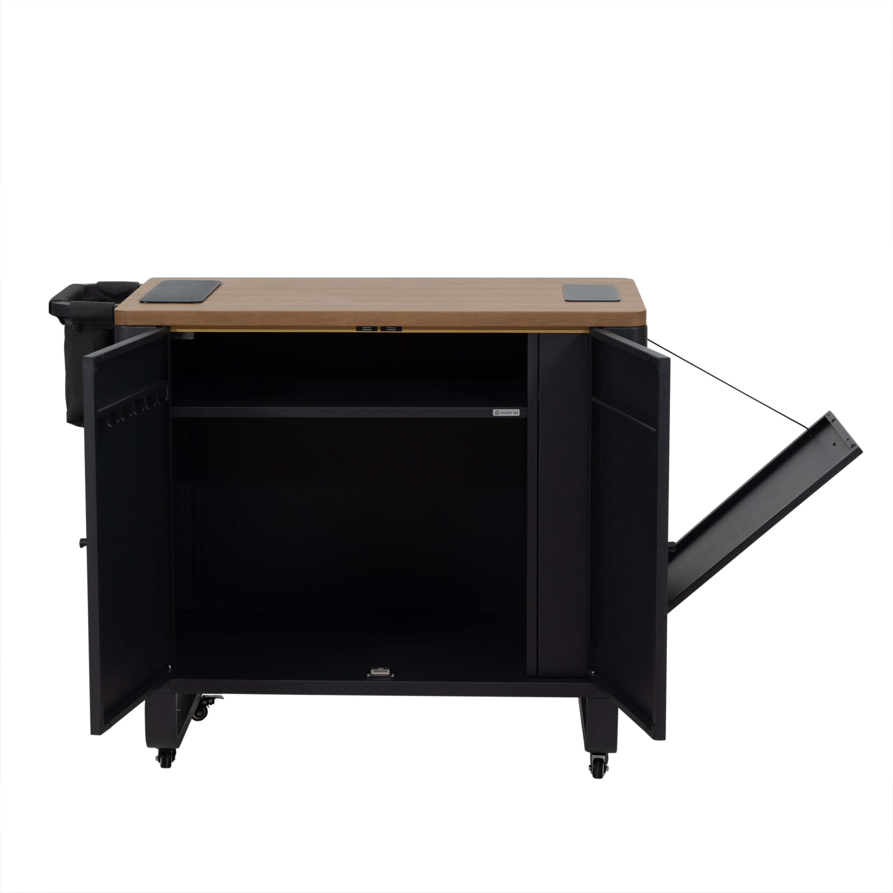 Chariot pour cuisine extérieure NATERIAL Holo gris/marron, H.86.5xL.100xl.55 cm - 11