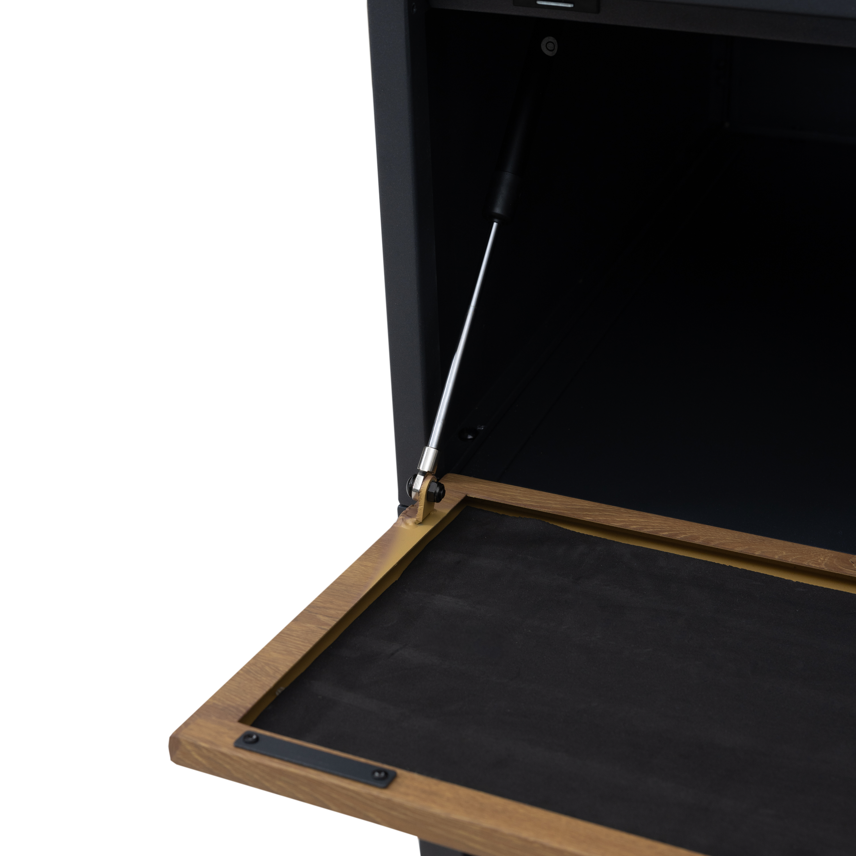 Module de cuisine extérieure en aluminium NATERIAL Lykos, gris et effet bois - 8