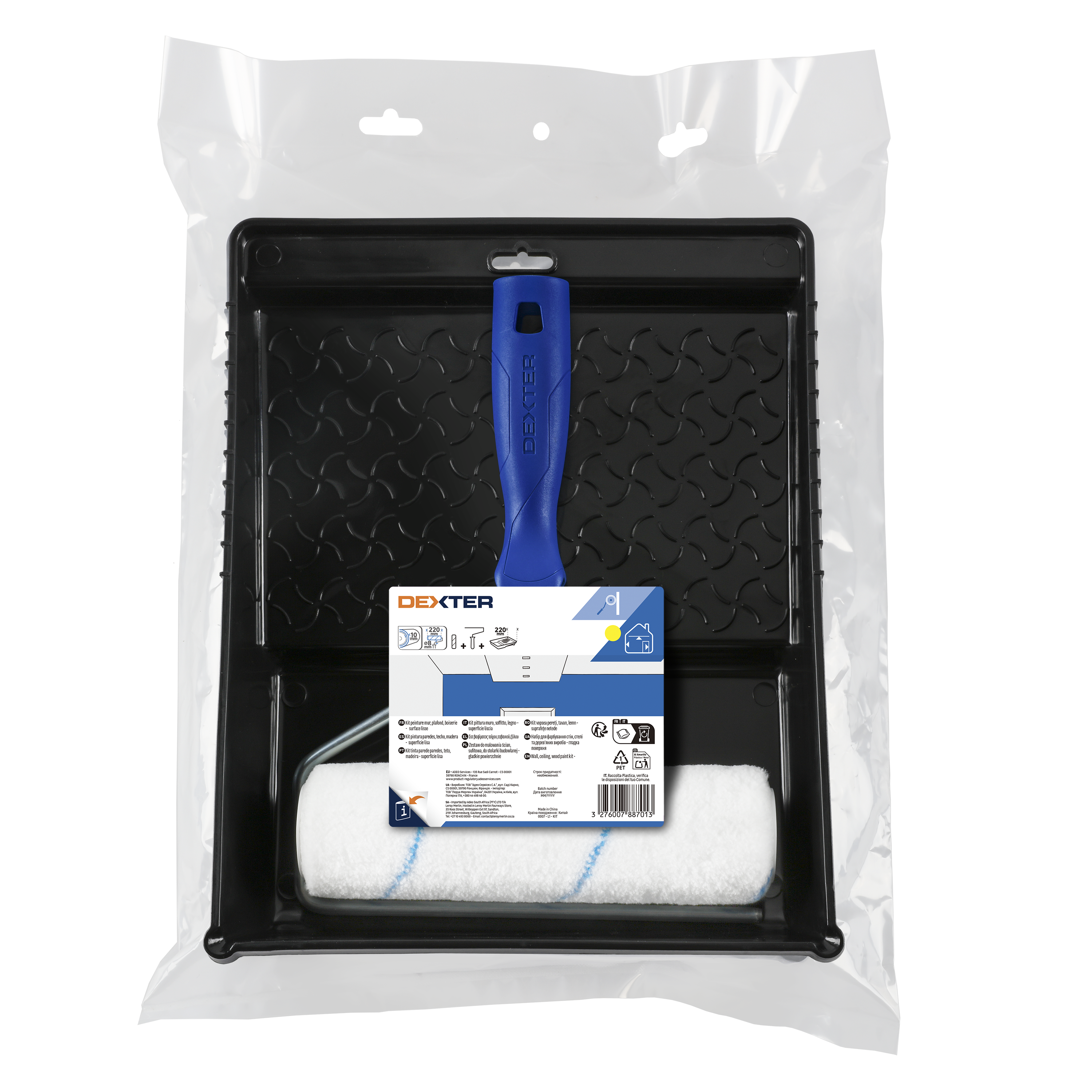 Zestaw wałek 22 cm z kuwetą Dexter - 4