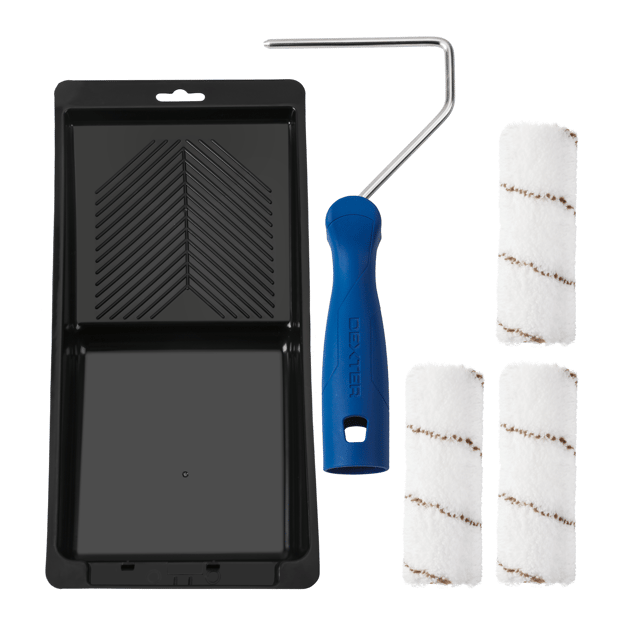 Kit de peinture pour vernir, huiler, vitrifier, lasurer et saturer, DEXTER