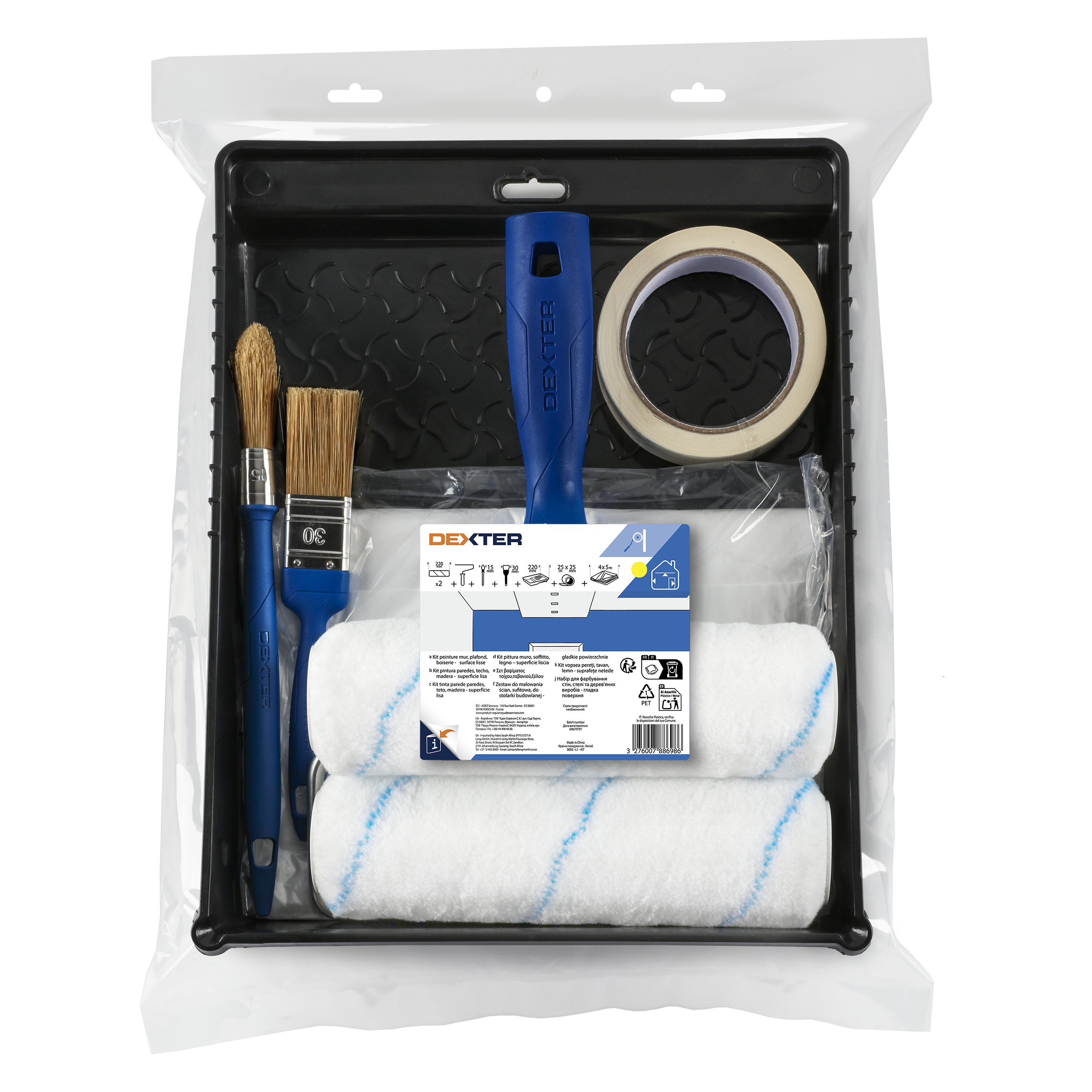 Kit pintura com 2 bandejas e estrutura Dexter - 4