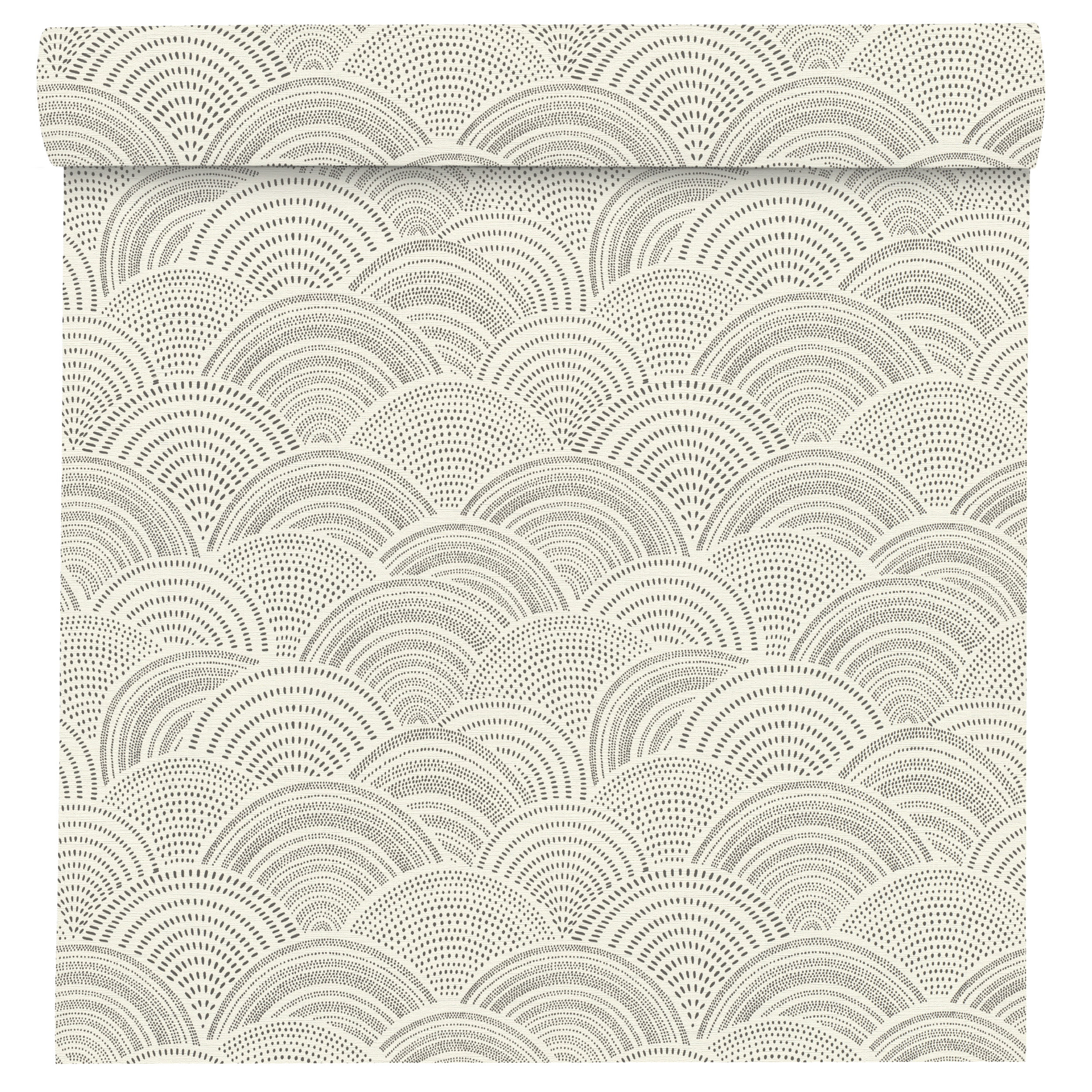 Tapeta Geometryczna Selection Vinyl 581416 biało-srebrna winylowa na flizelinie