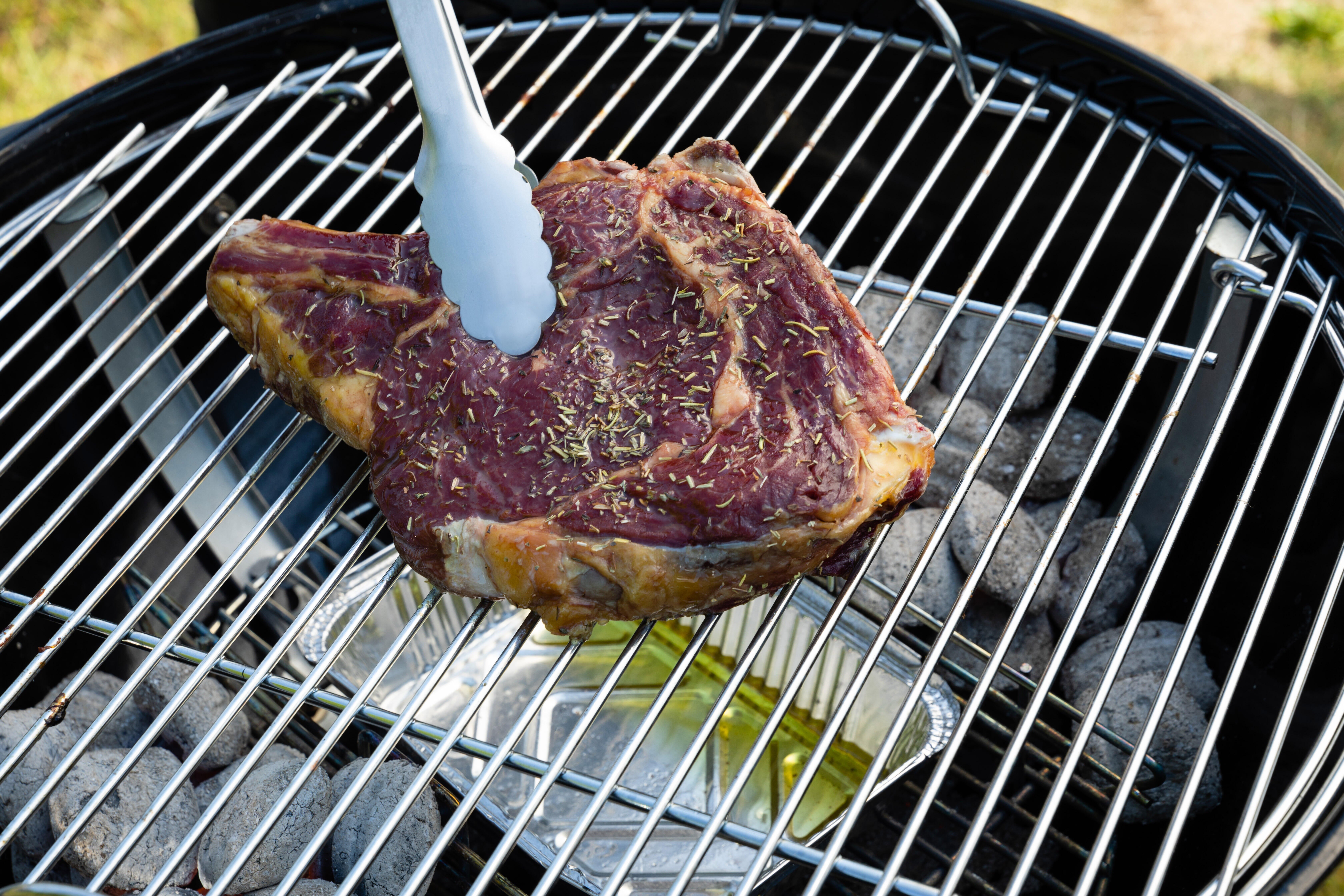 Pince en inox avec manche ergonomique NATERIAL pour barbecue - 4