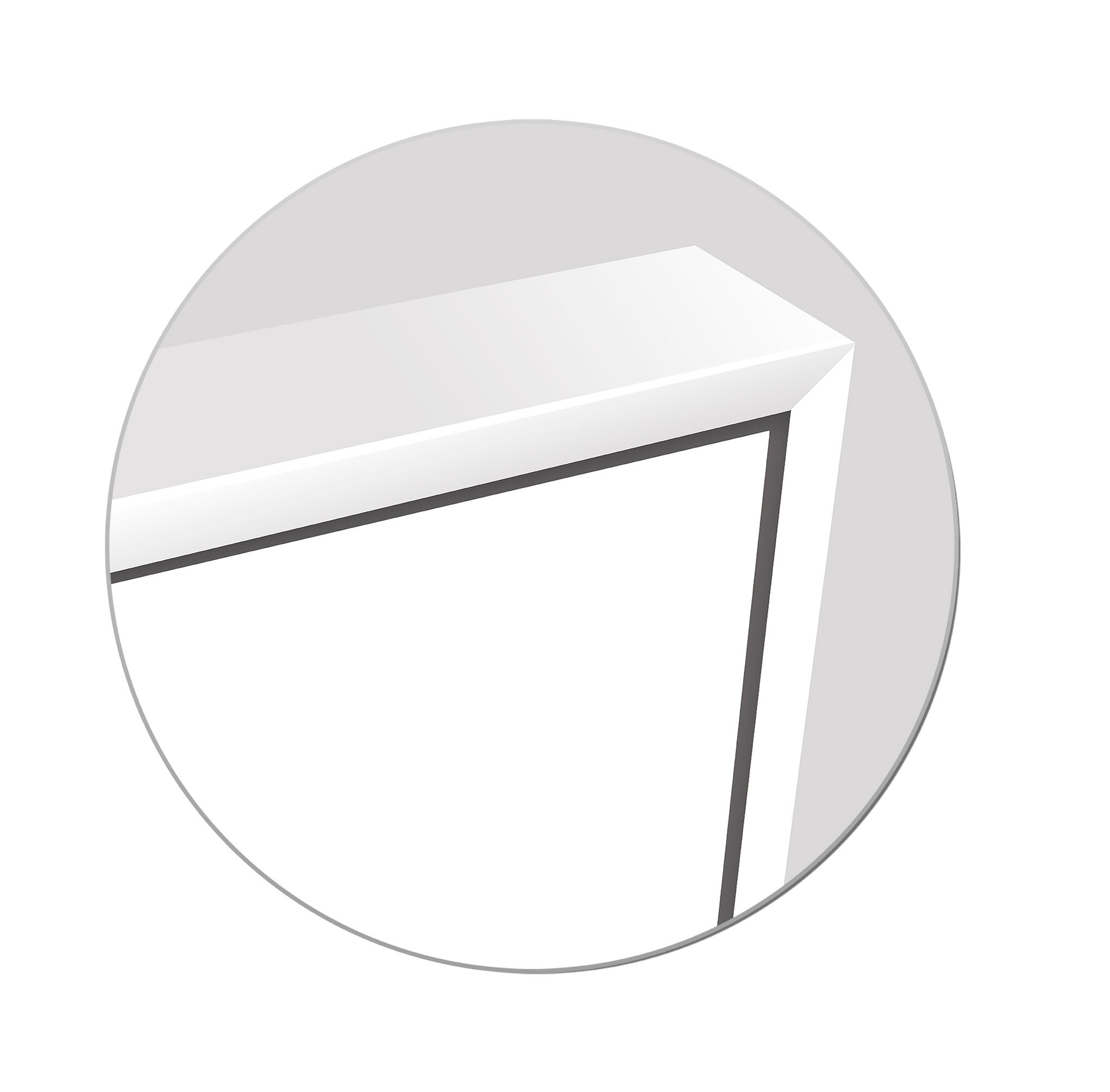 Cuadro pintura impresa enmarcada Infantil rectangular de 21 x 31 cm. MDF Cerdito rosa. Marco color Haya - 4