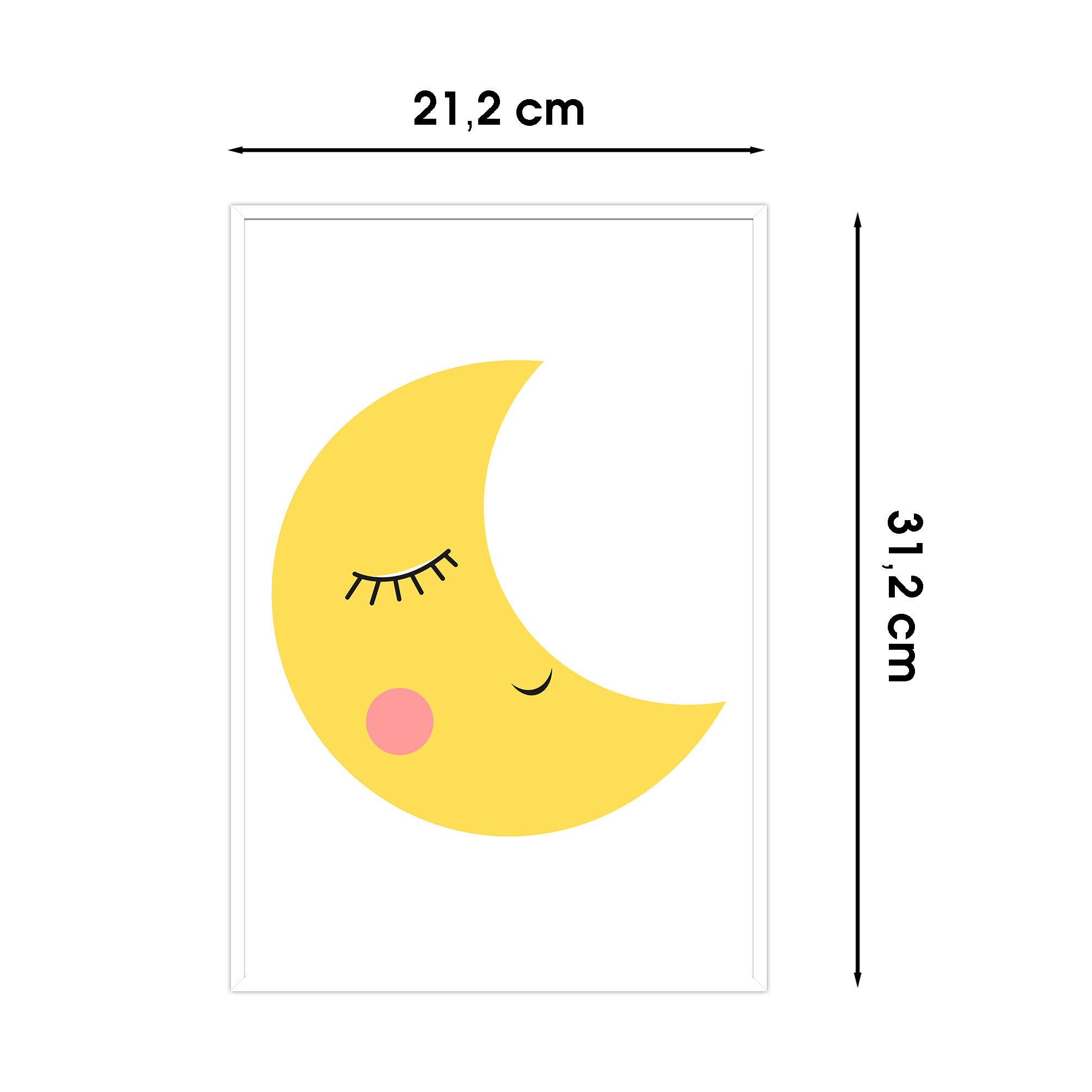 Cuadro con marco G Luna 21 cm x 31 cm - 3