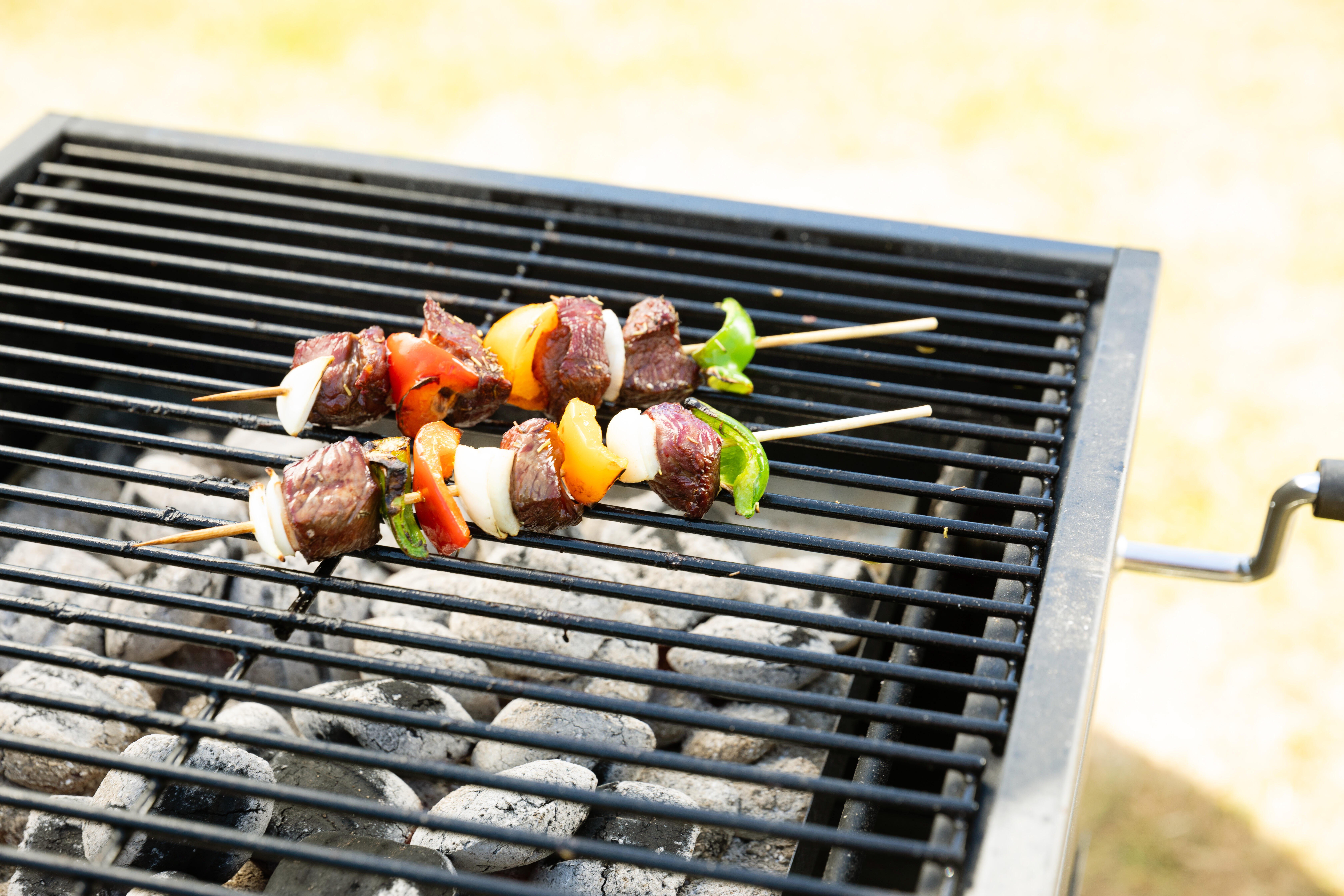 Lot de 100 piques à brochette 25cm en bambou pour barbecue - 4
