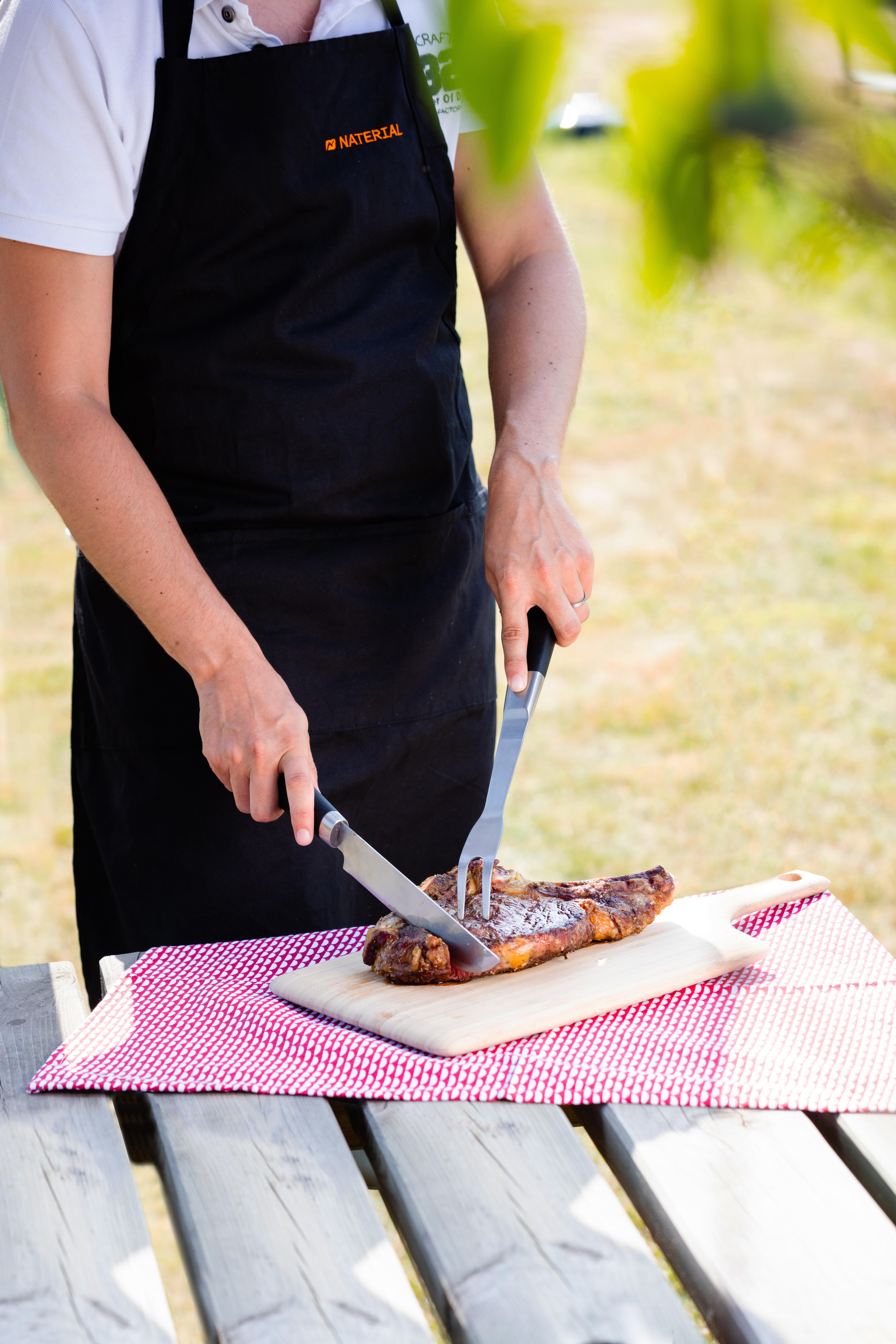Delantal de algodón NATERIAL para barbacoas - 6