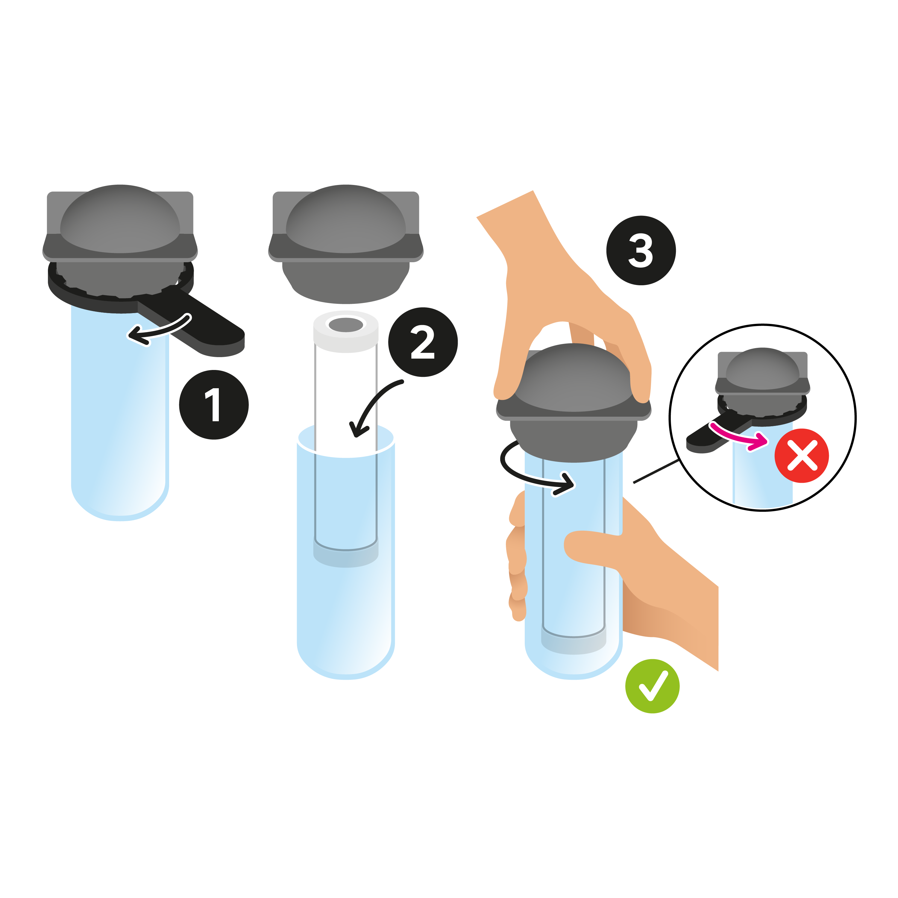 Clé de serrage pour station de filtration a eau, EQUATION - 5
