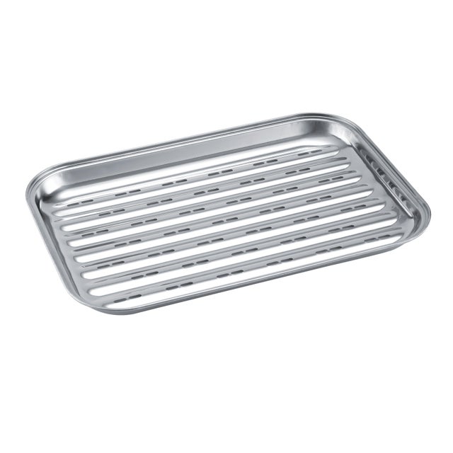 Plat à légumes en acier NATERIAL 33x25 cm