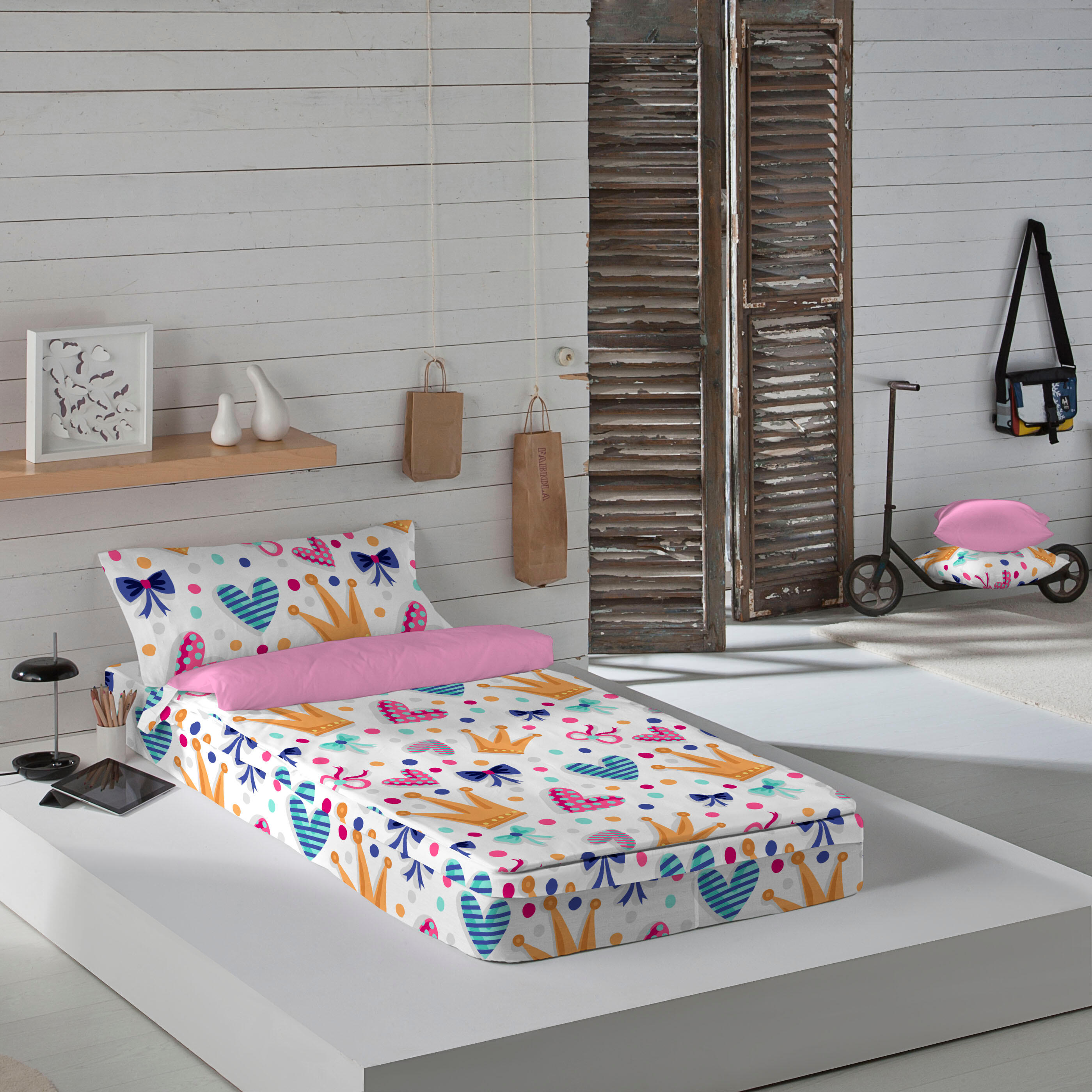 Saco nórdico con relleno infantil margot para cama de 90 cm