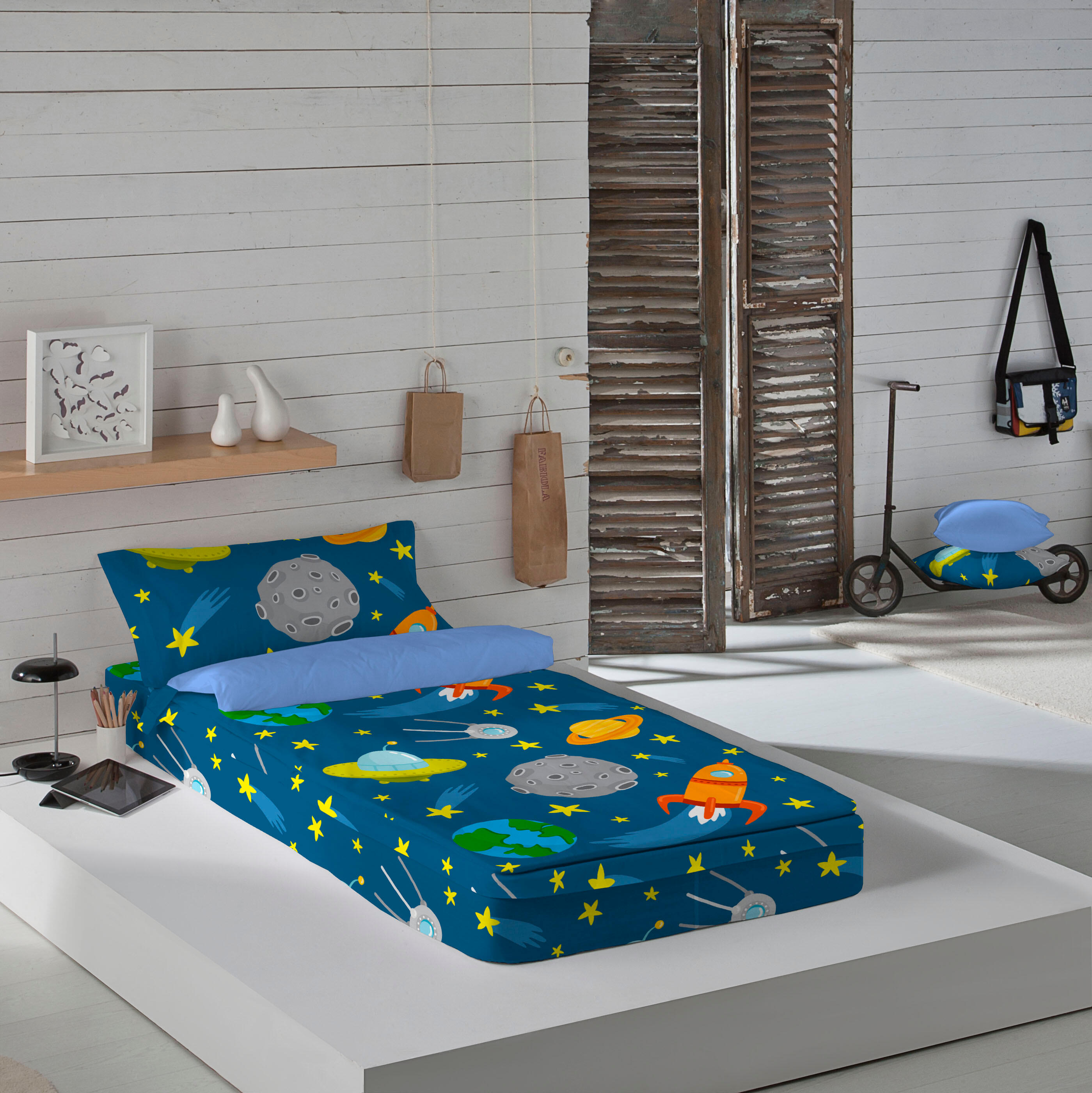 Saco nórdico sin relleno infantil lluc a para cama de 90 cm