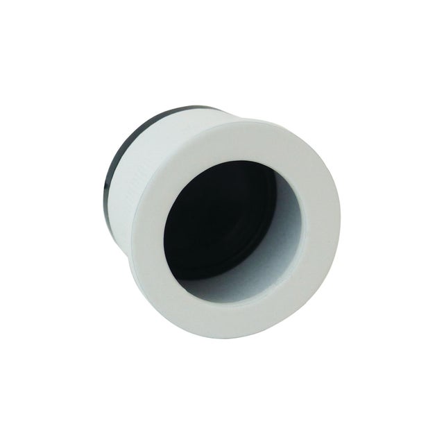 Tire-doigt blanc pour porte coulissante Ø28 mm 